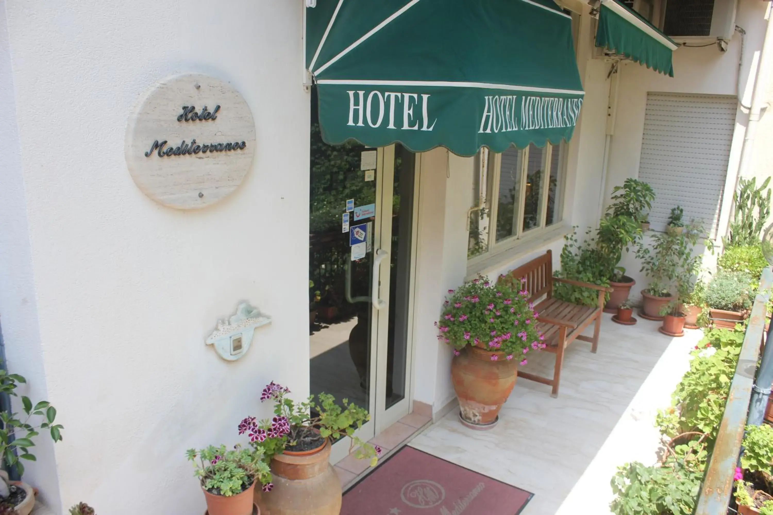 Facade/entrance, Property Logo/Sign in Hotel Mediterraneo
