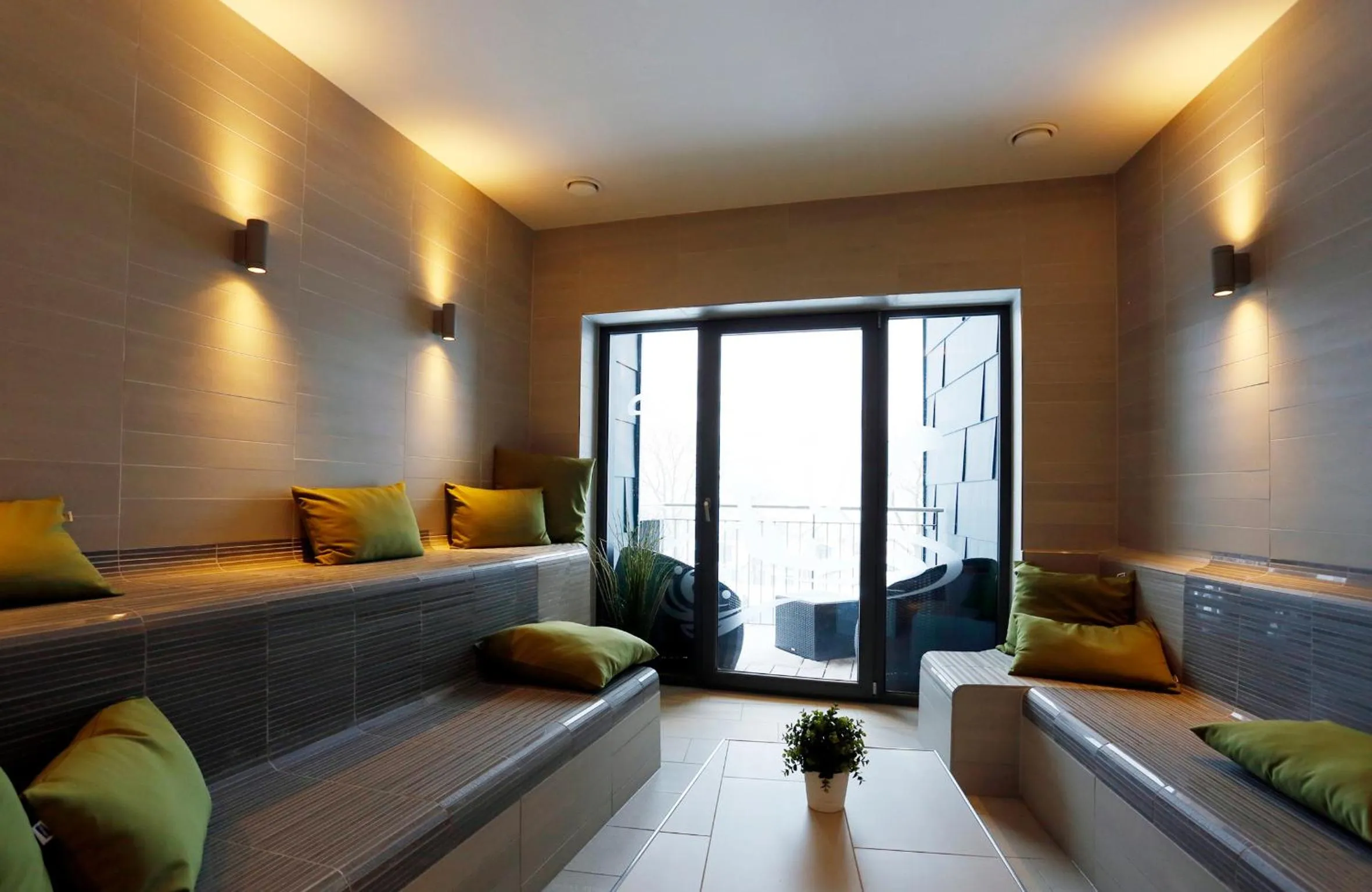 Spa and wellness centre/facilities, Bed in Konsum Berghotel Oberhof