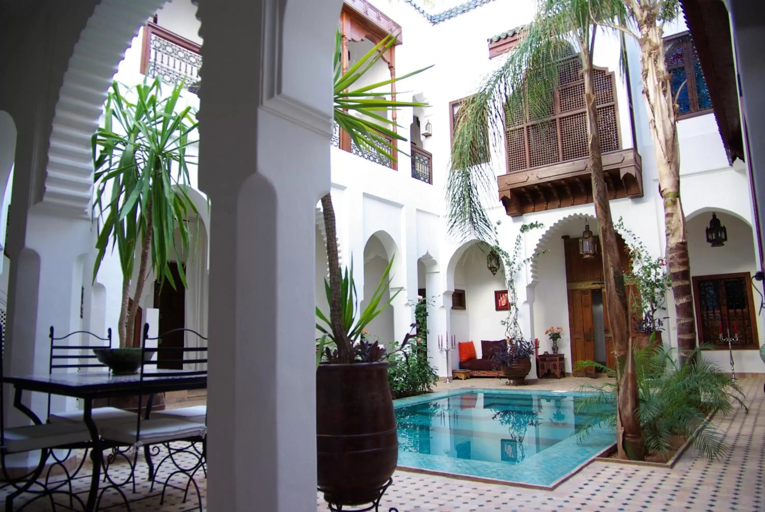 Swimming Pool in Riad Ghali Hotel & SPA