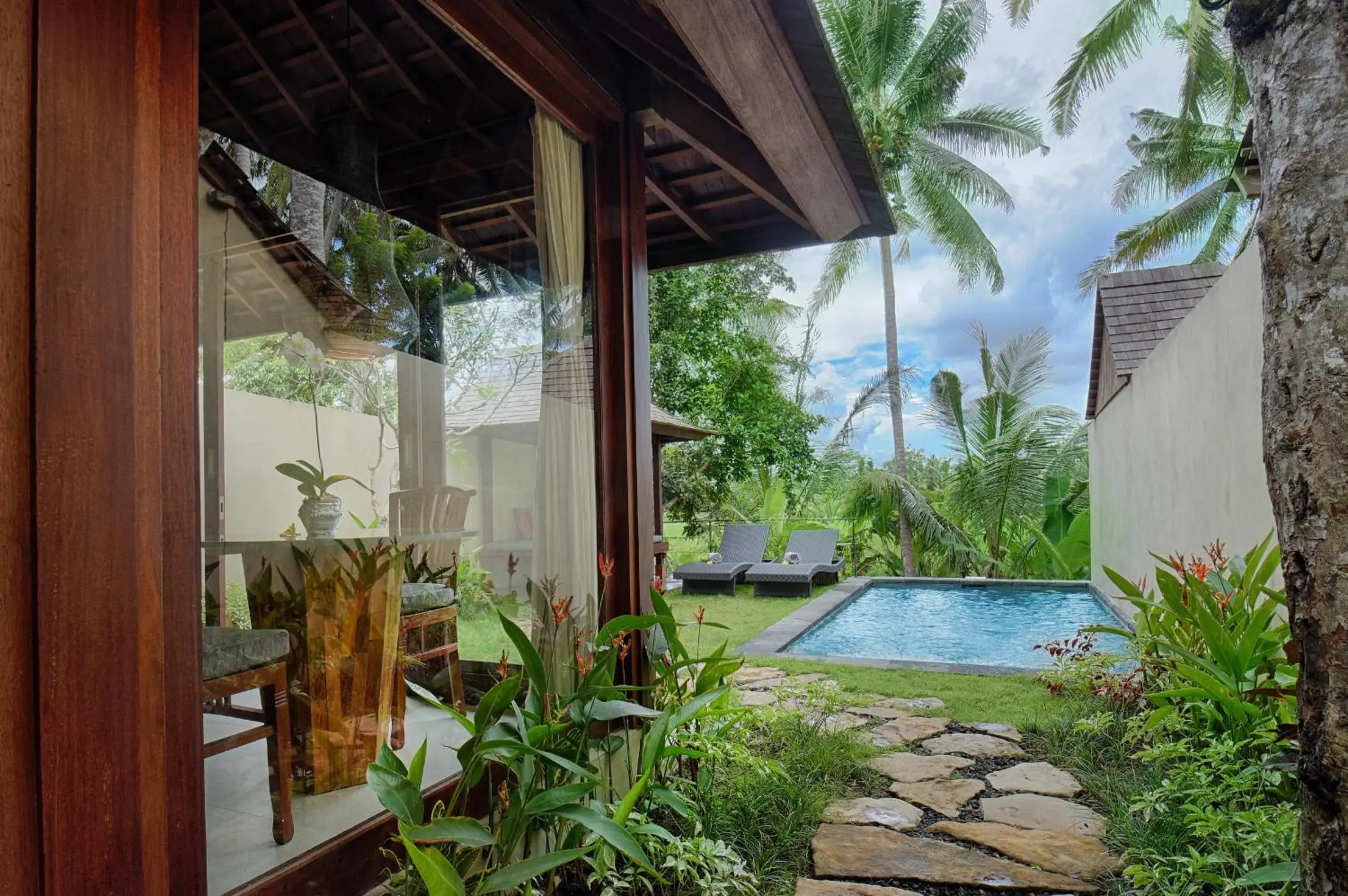 Swimming Pool in Samkhya Villa Ubud