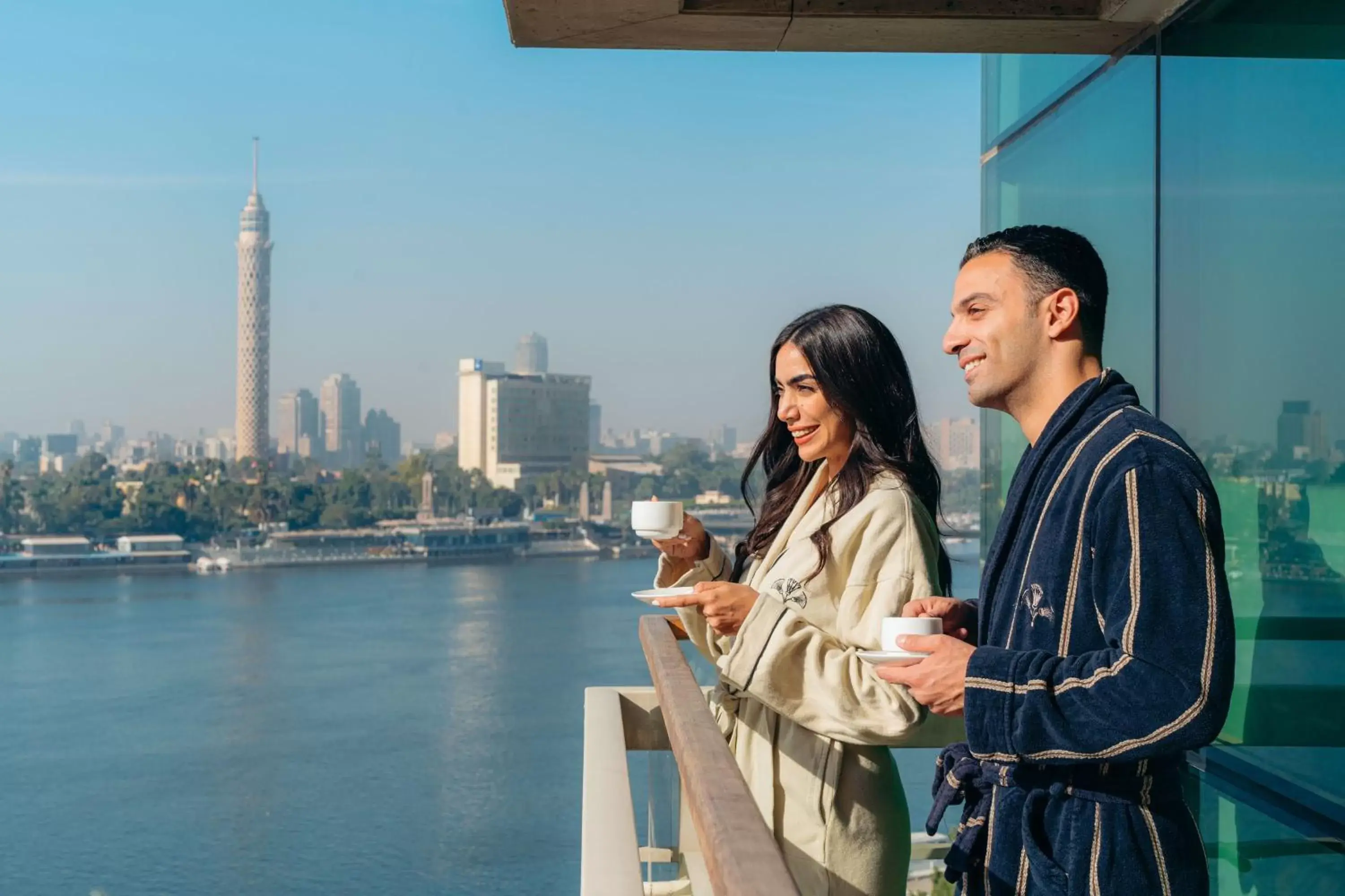 View (from property/room) in Kempinski Nile Hotel, Cairo