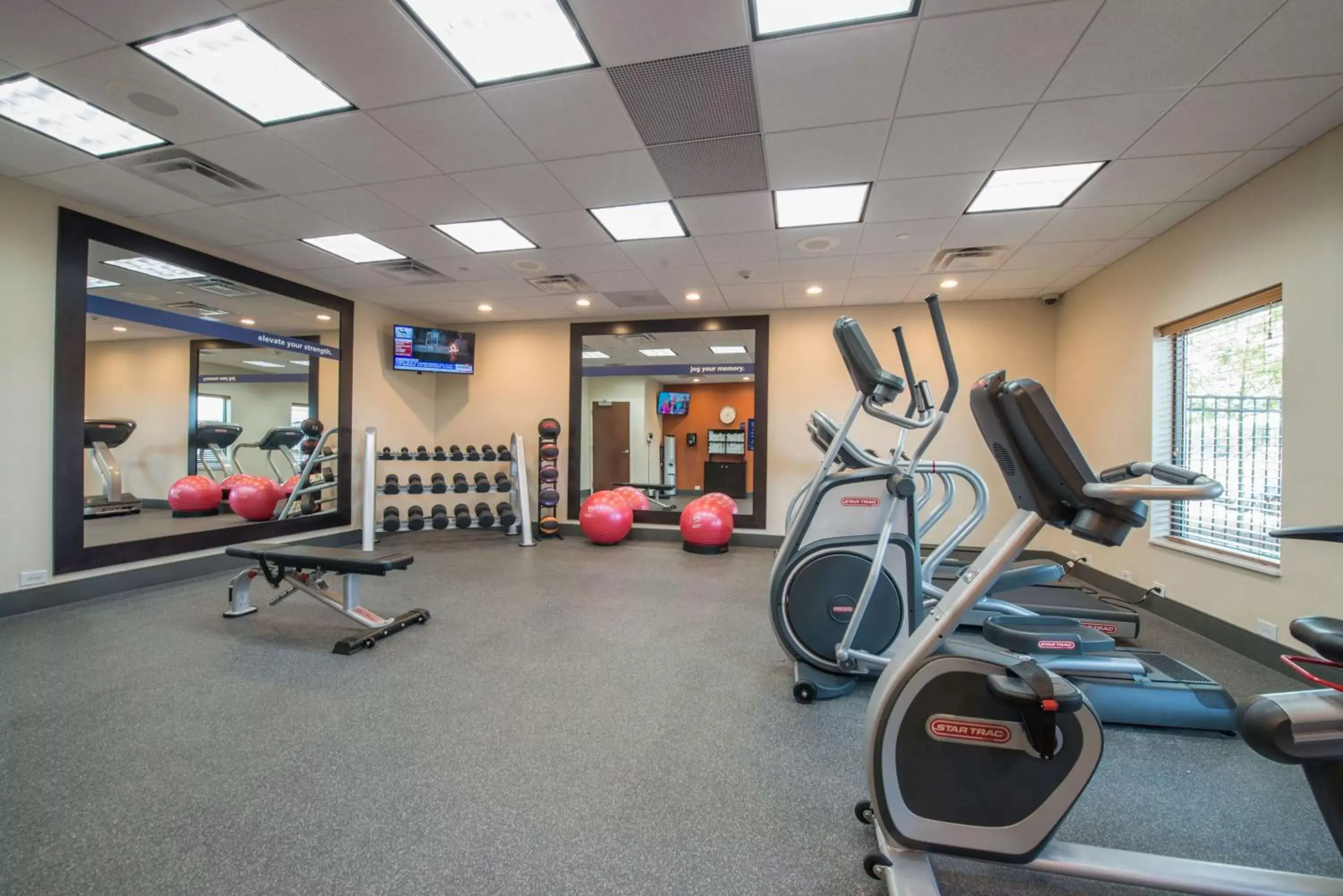 Fitness centre/facilities, Fitness Center/Facilities in Hampton Inn By Hilton Waynesboro, GA