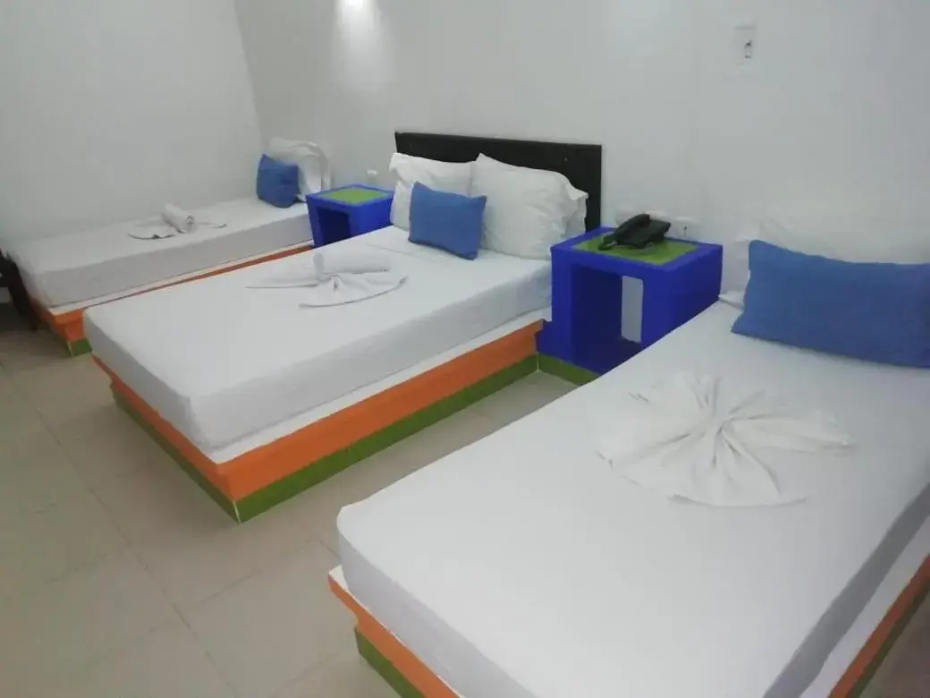 Bed in Hotel Guadaira Resort