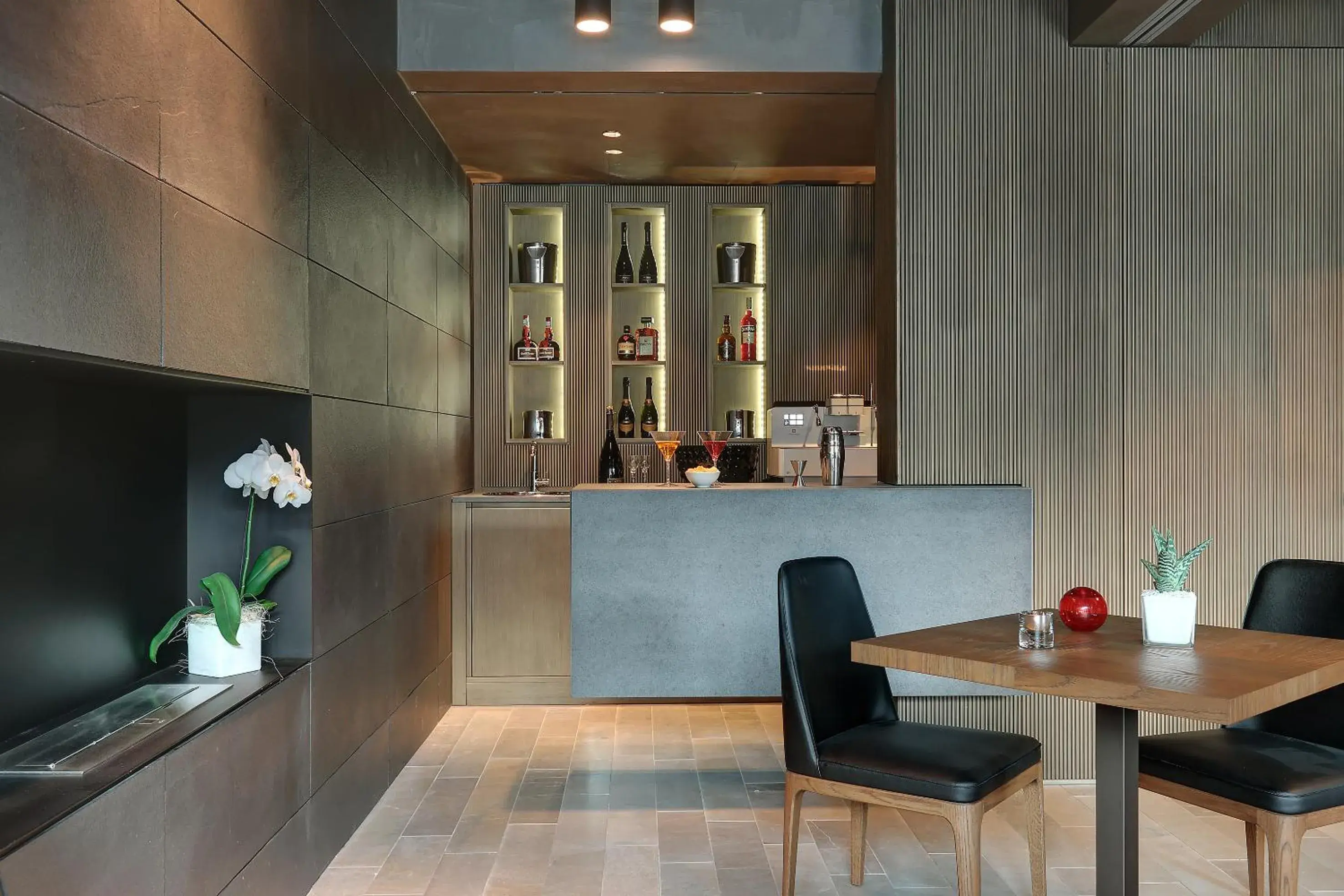 Lounge or bar in Grand Hotel Campione