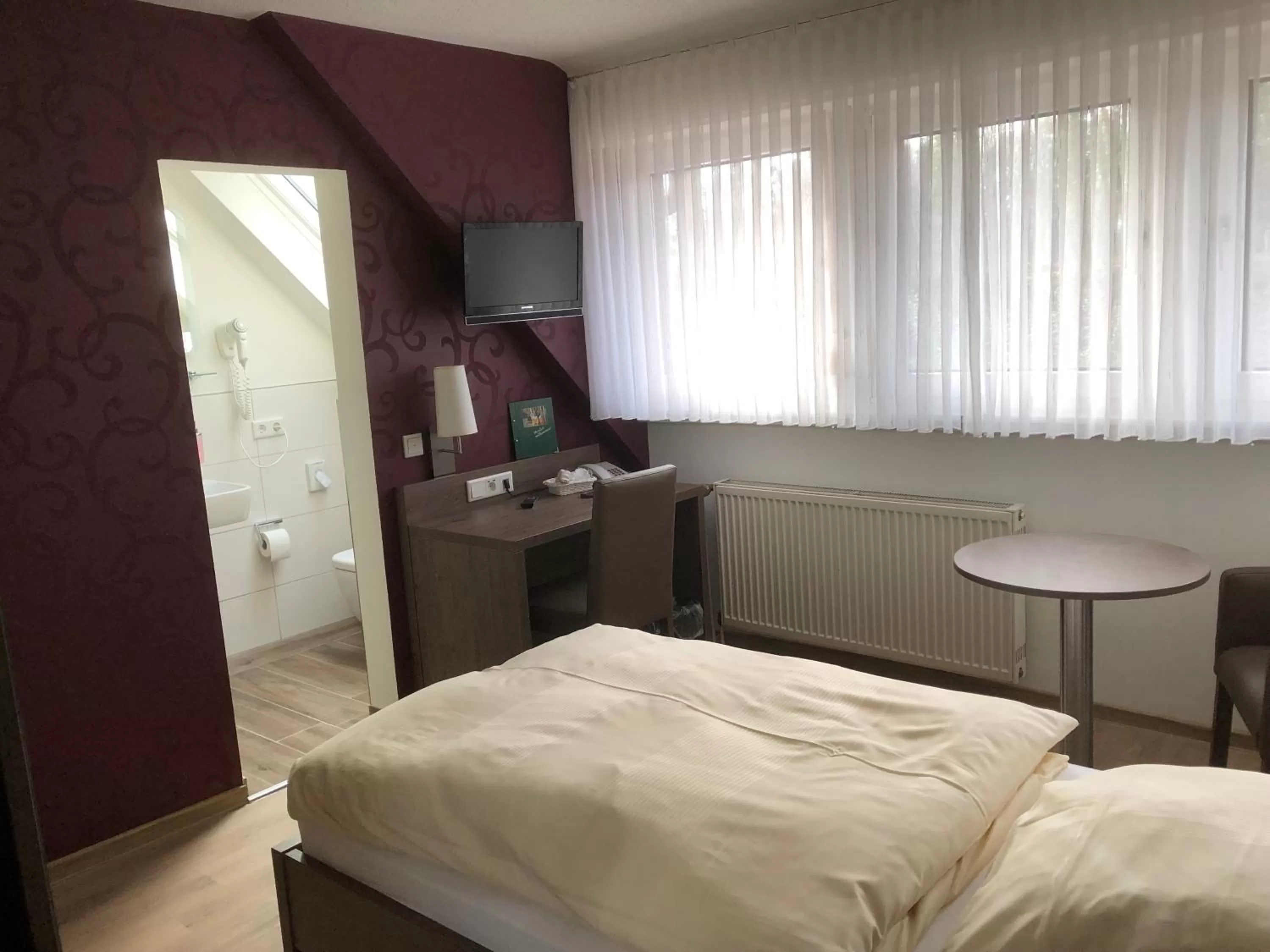 Bed in Gasthof Waldesruh