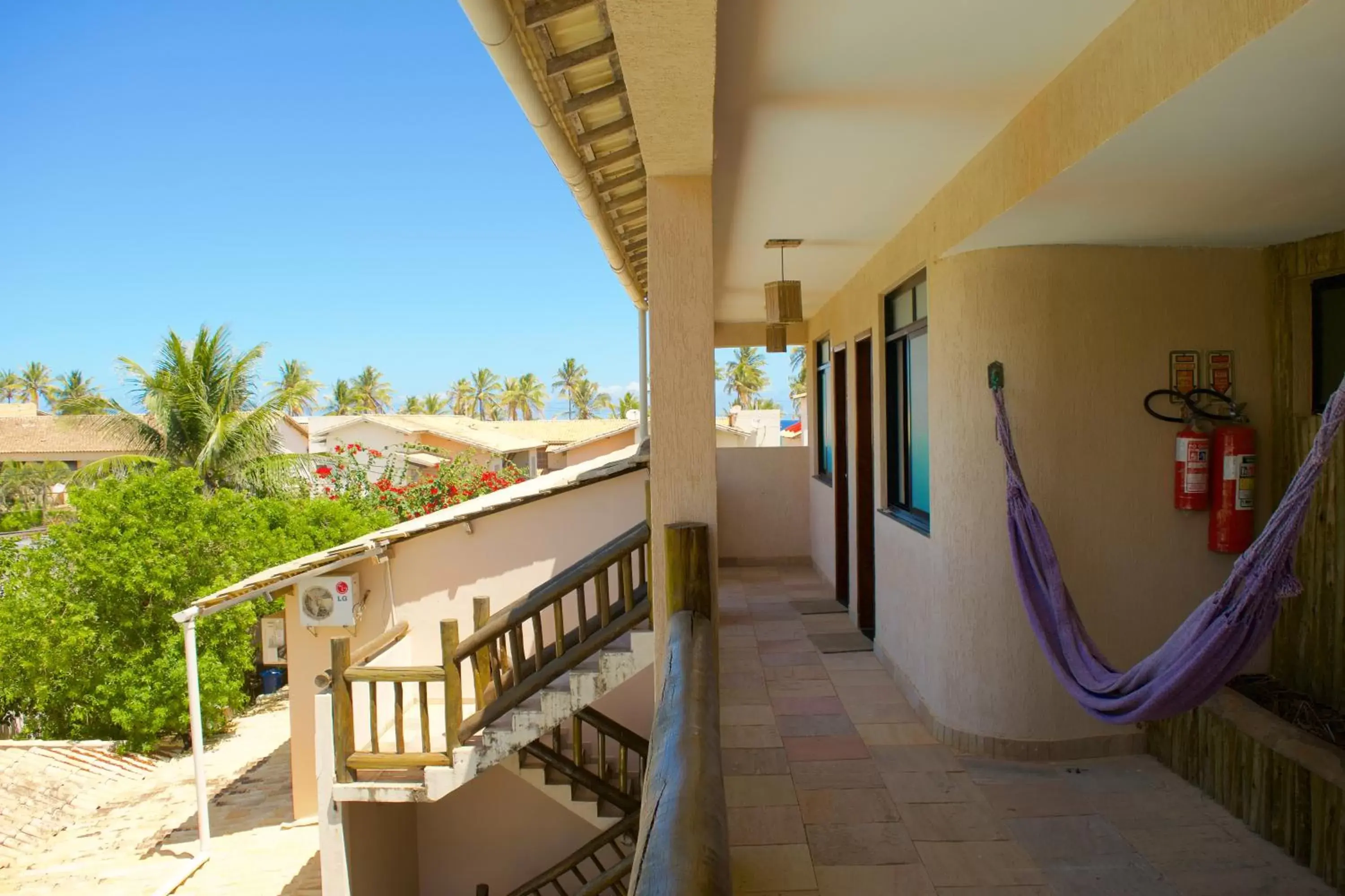 Property building, Balcony/Terrace in Pousada Stella Tropical