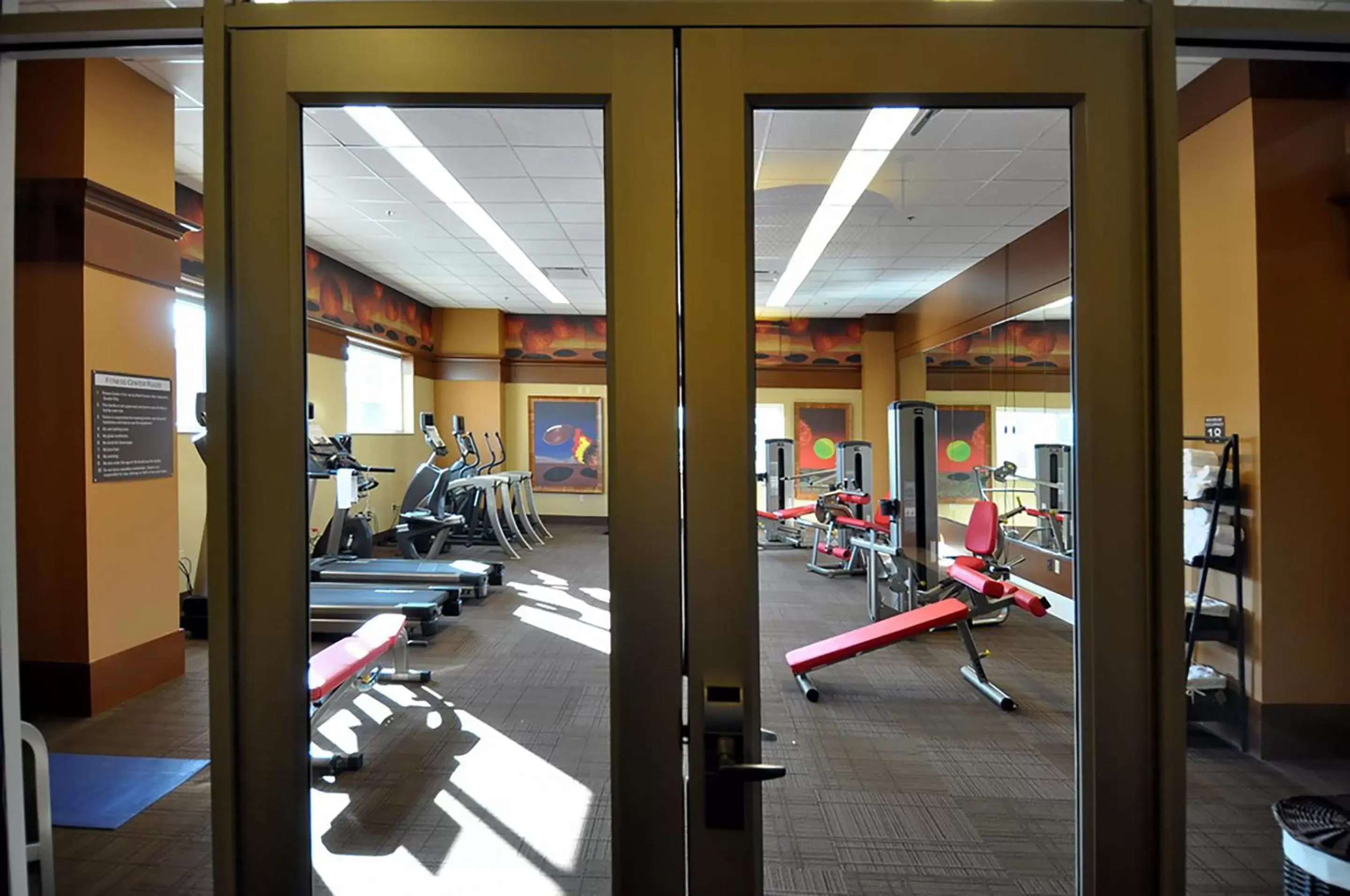 Fitness centre/facilities in Overton Hotel and Conference Center Fitness centre/facilities in Overton Hotel and Conference Center