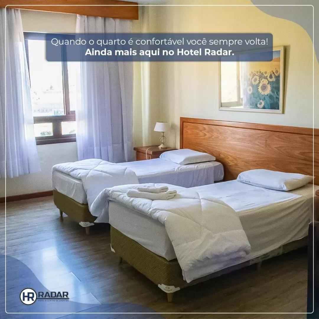 Bed in Hotel Radar