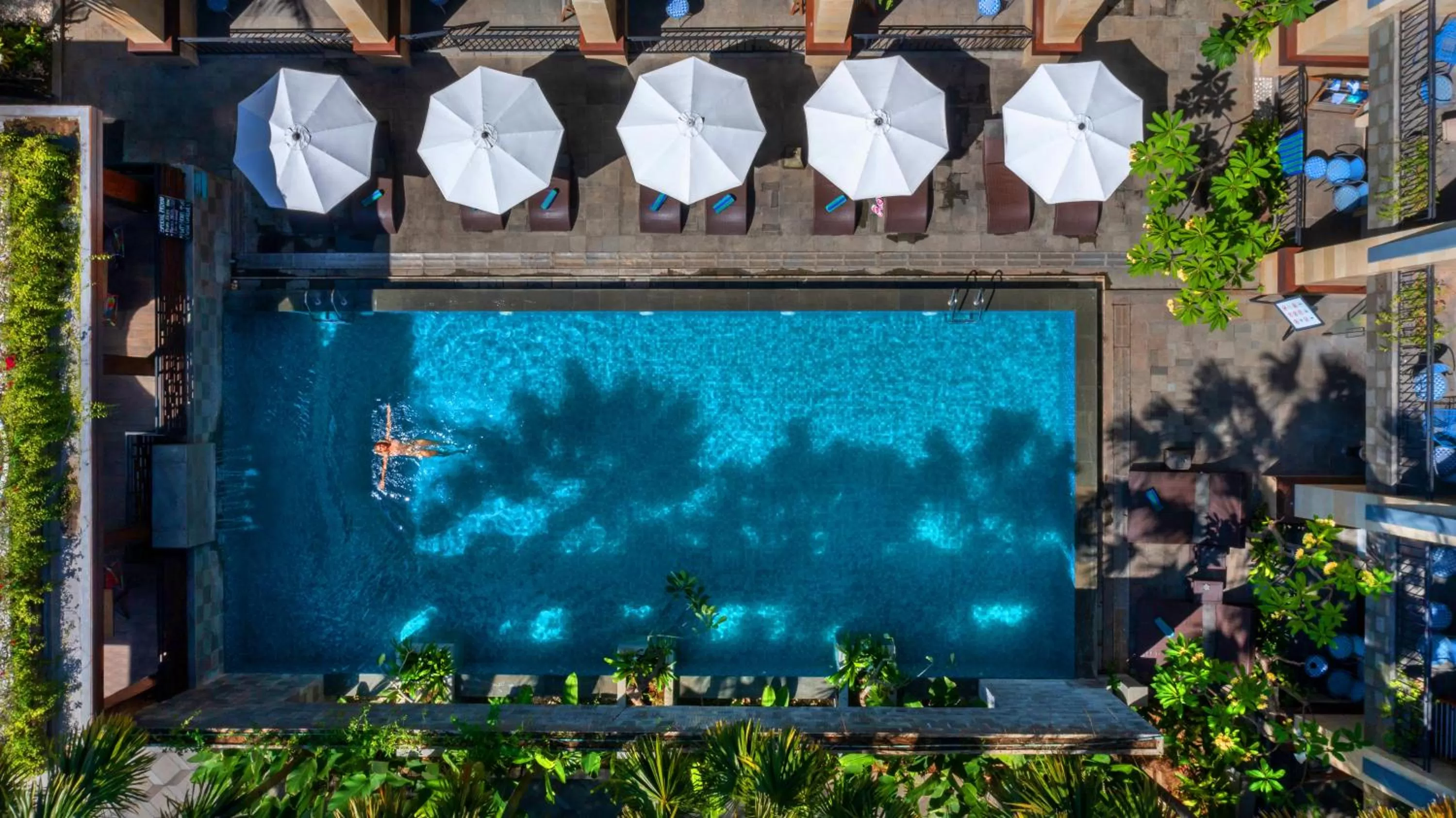 Pool view in Solia Legian Bali
