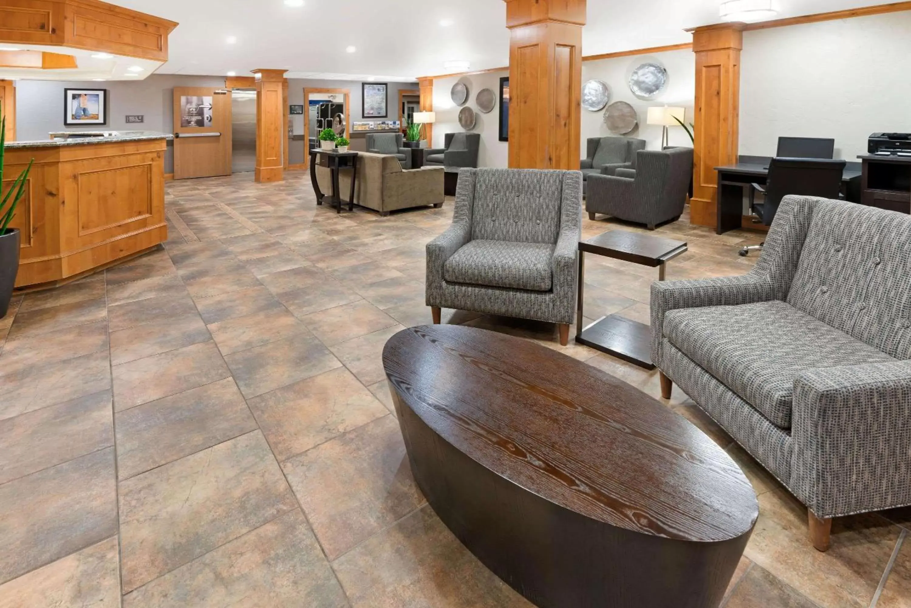 Lobby or reception, Lobby/Reception in La Quinta Inn by Wyndham Missoula