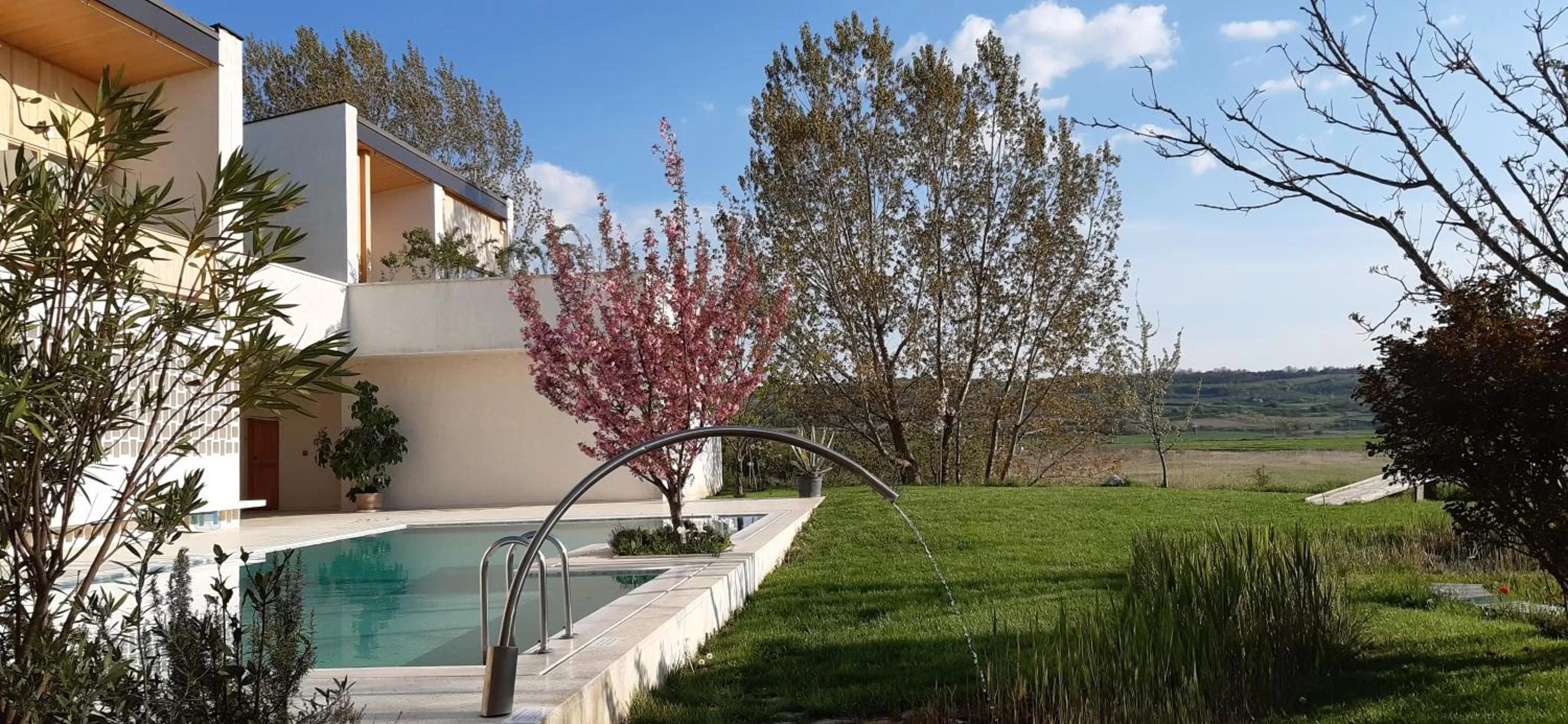 Garden in Hotel Gracanica