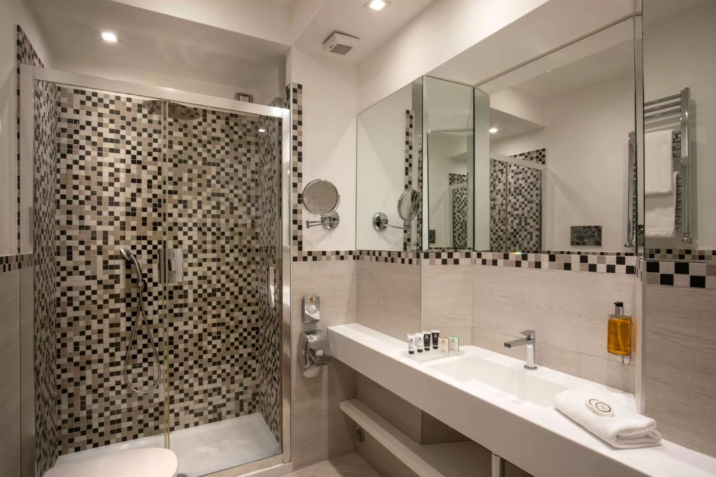 Bathroom in Hotel Diana Roof Garden