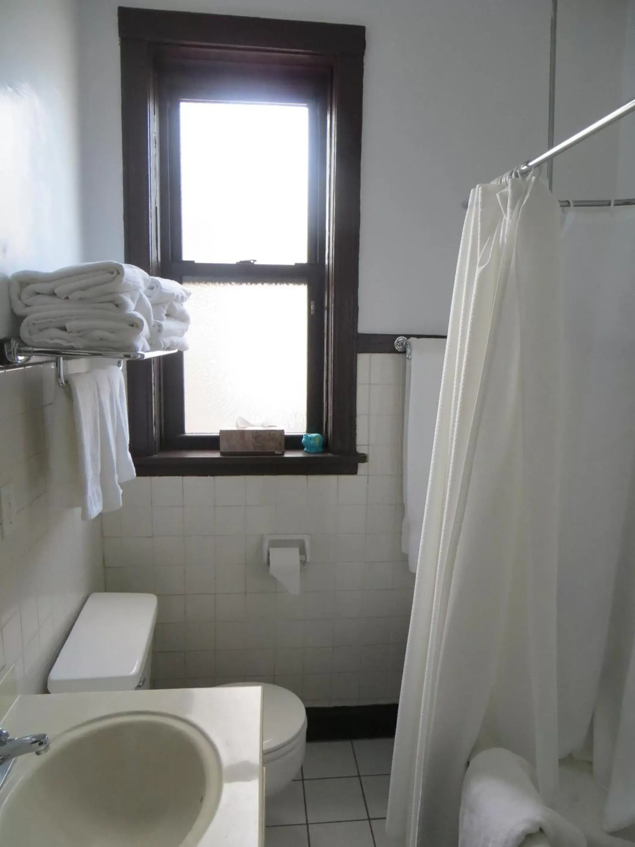 Bathroom in The Polo Inn Bridgeport U.S.A.
