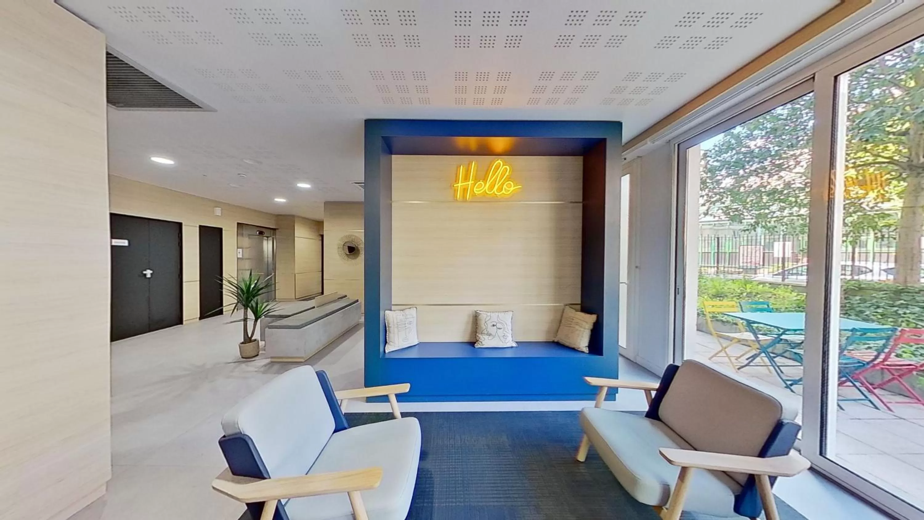 Lobby or reception in City Résidence Paris Saint-Maurice