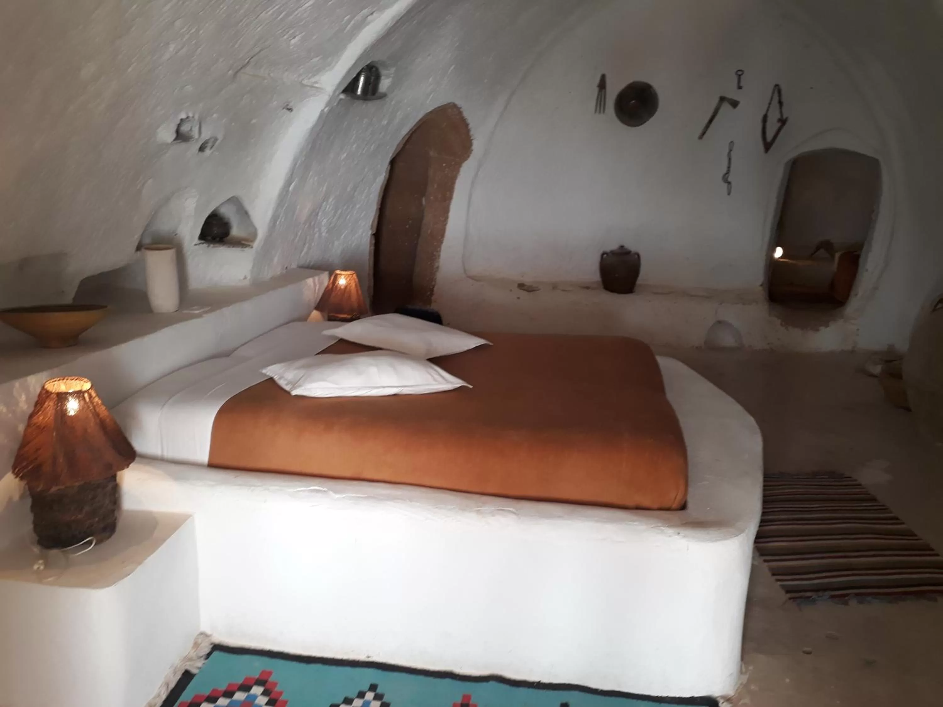 Bed in Au Trait d'Union Tijma Matmata