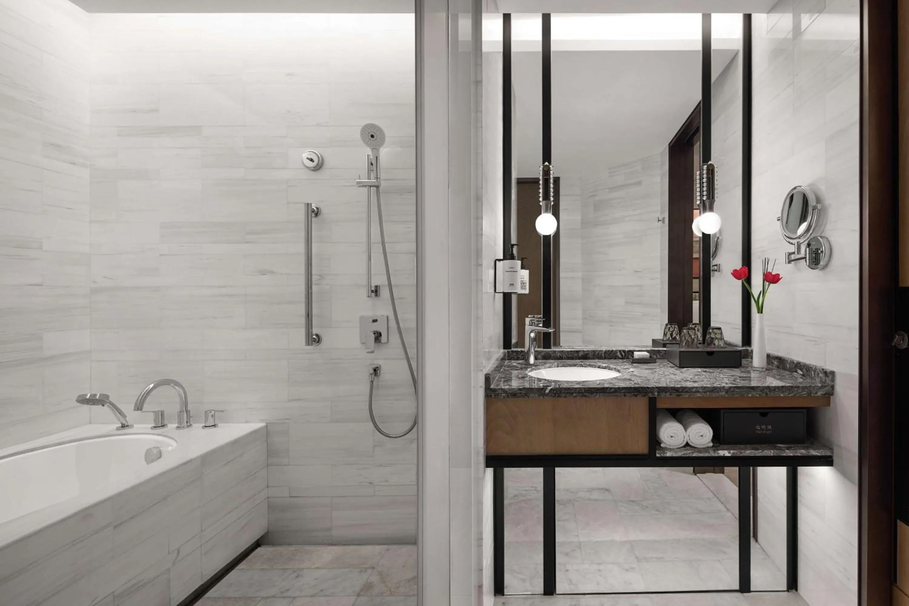 Bathroom in Conrad Shanghai