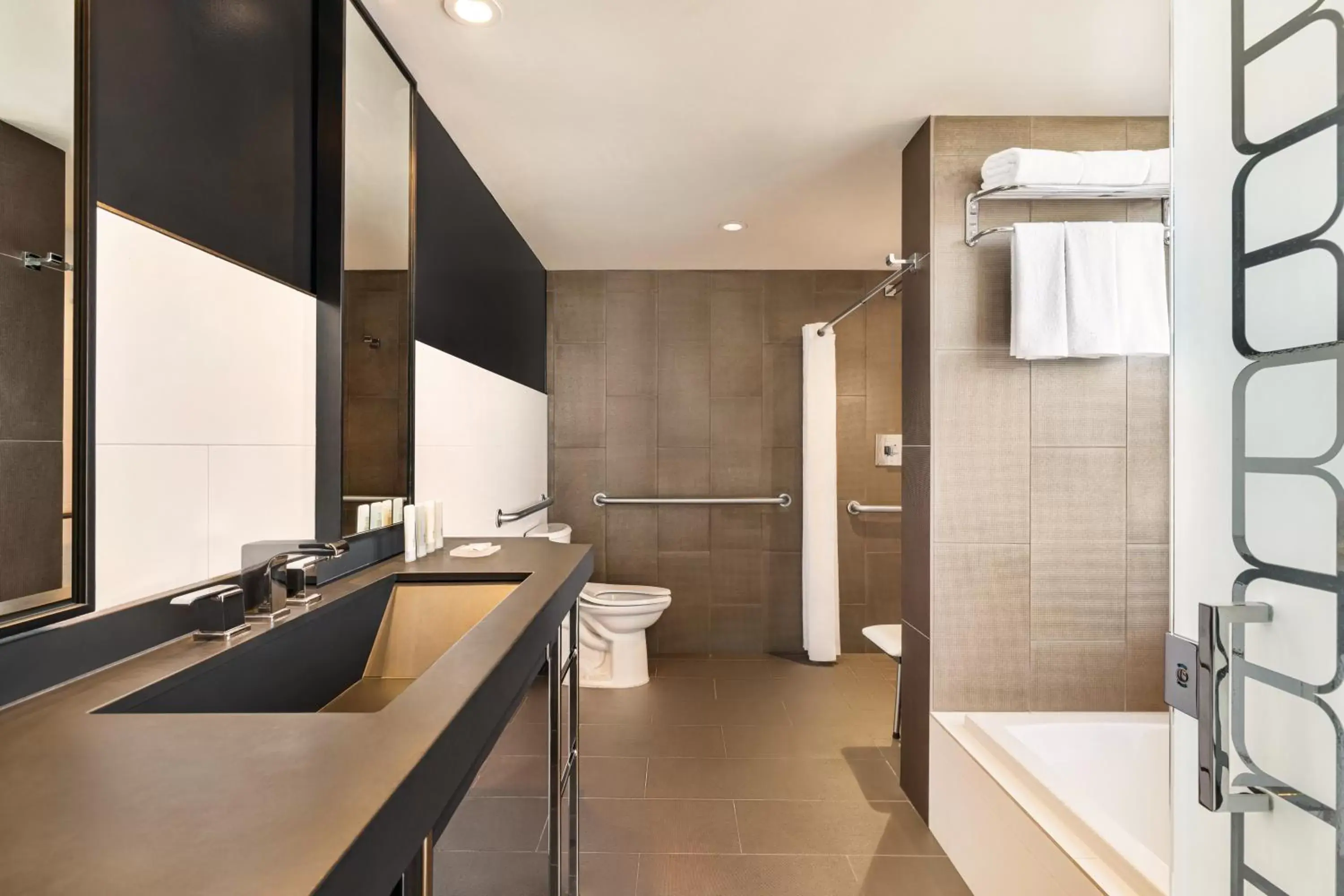 Shower, Bathroom in Waldorf Towers South Beach