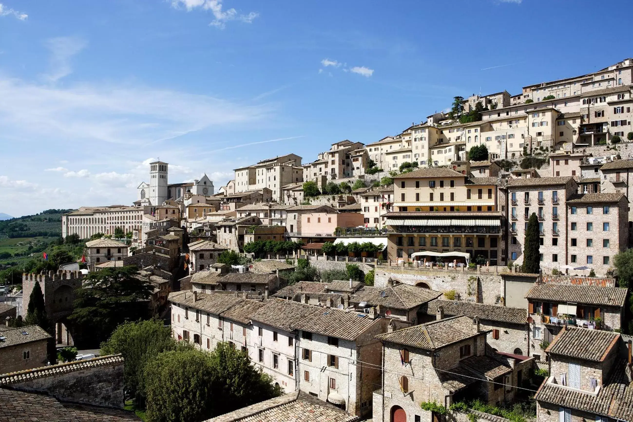 Bird's eye view in Giotto B&B