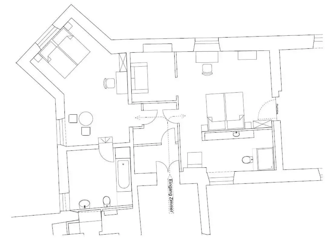 Floor Plan in Schlossparkhotel Mariakirchen