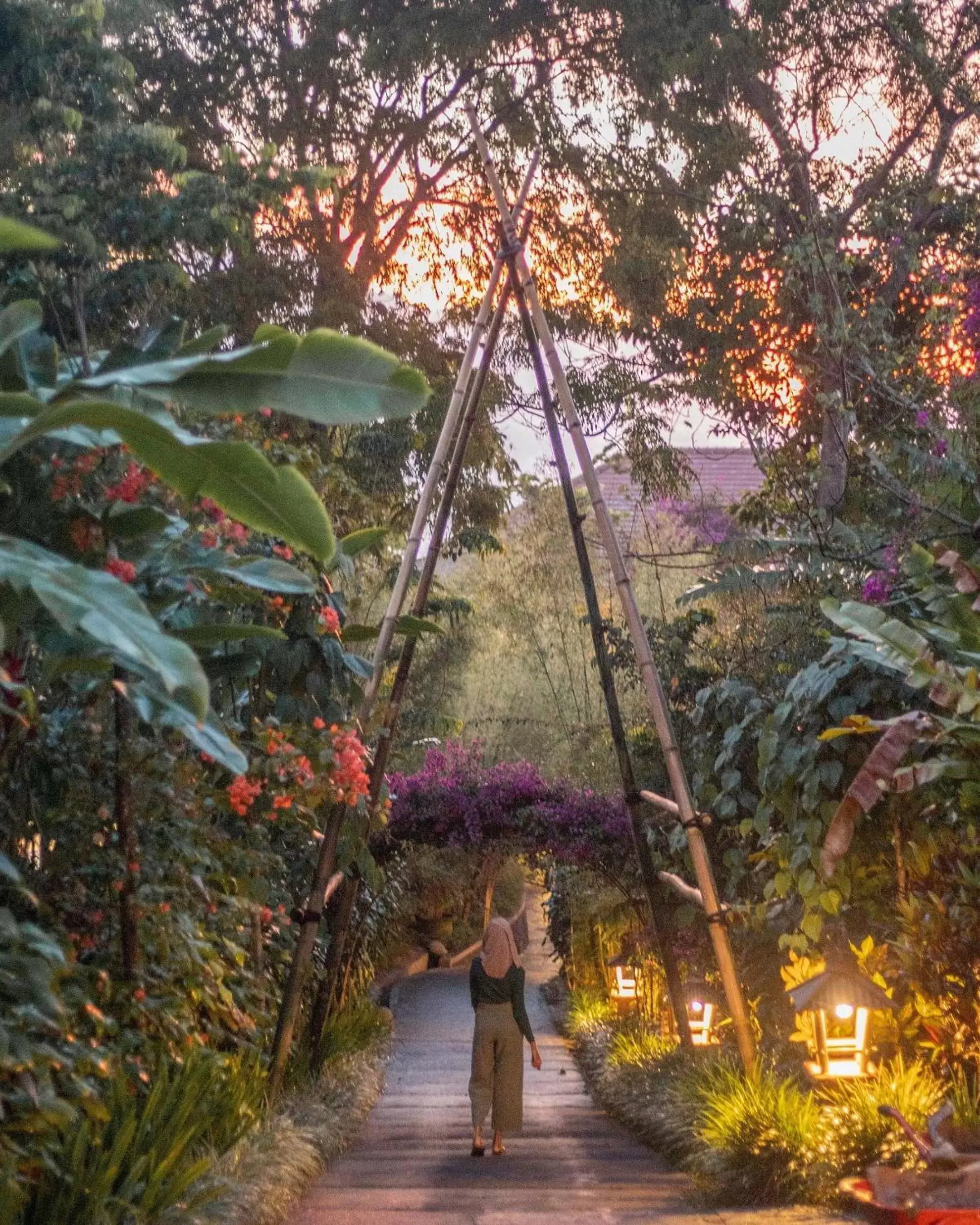 Garden in Munduk Moding Plantation Nature Resort & Spa