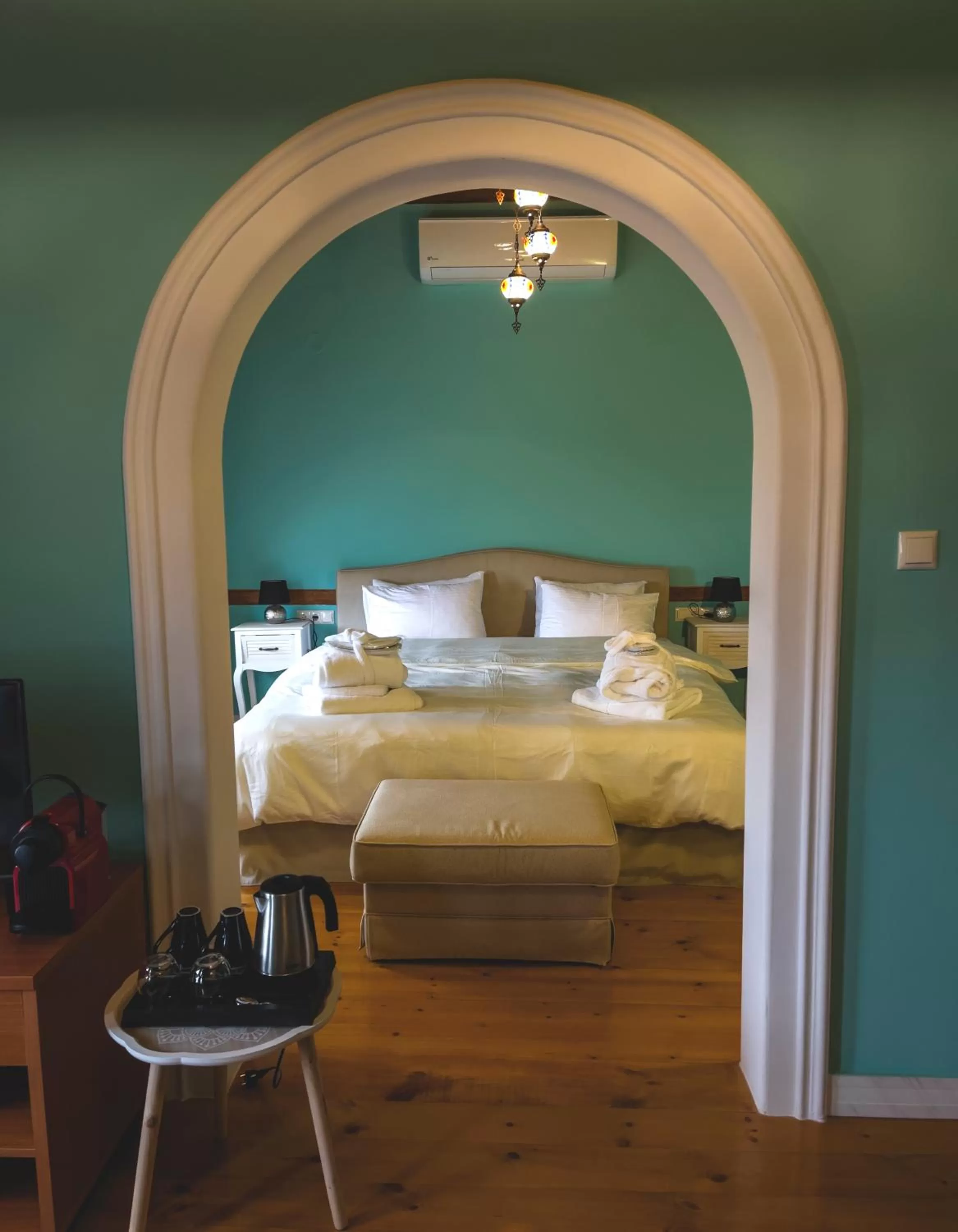 Bed in Amina Hanem Boutique Apartments