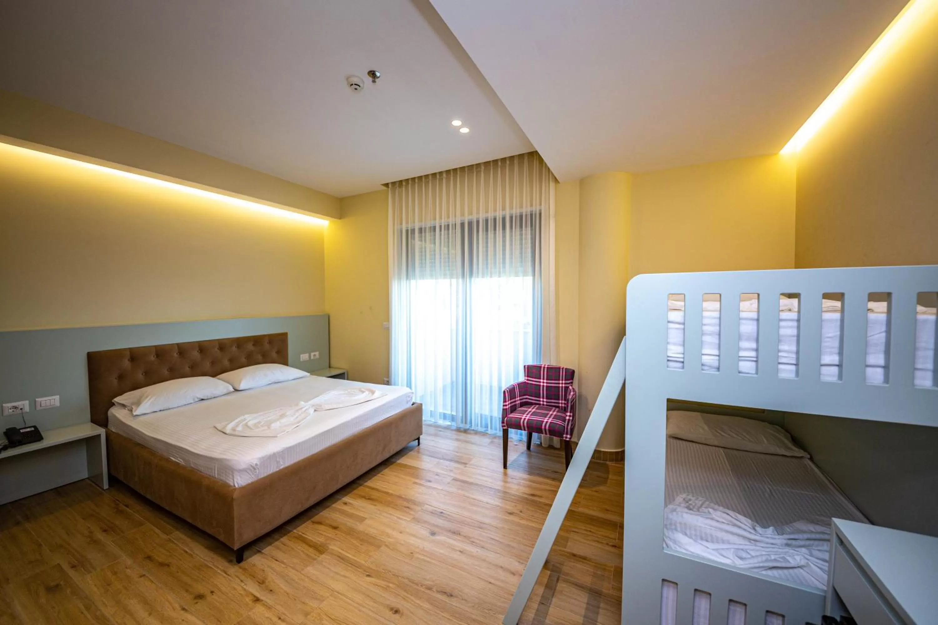 Bedroom, Bed in Hotel Bella Vista