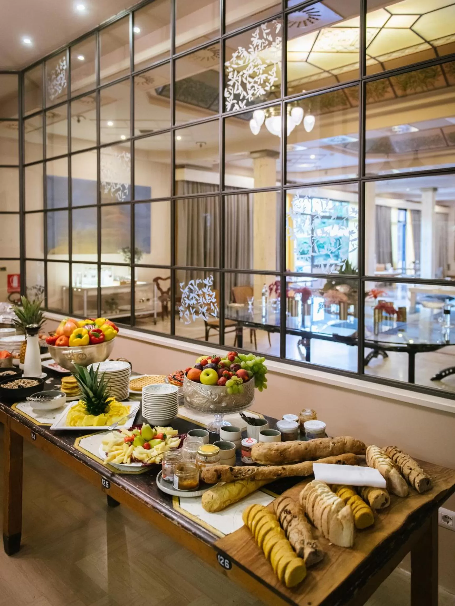 Food close-up in Palazzo BelVedere