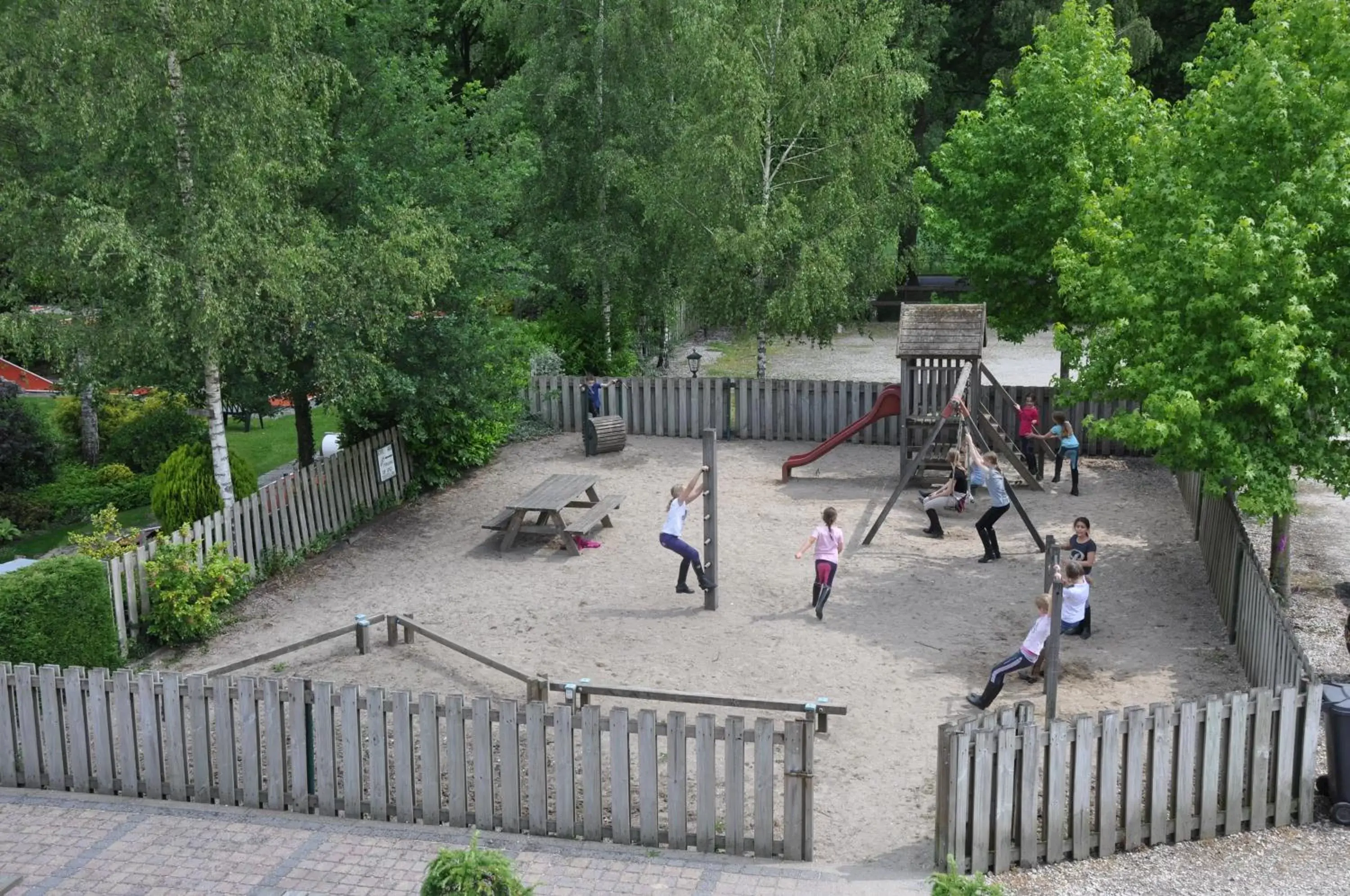 Children play ground, Children's Play Area in B&B de Rekkendonken