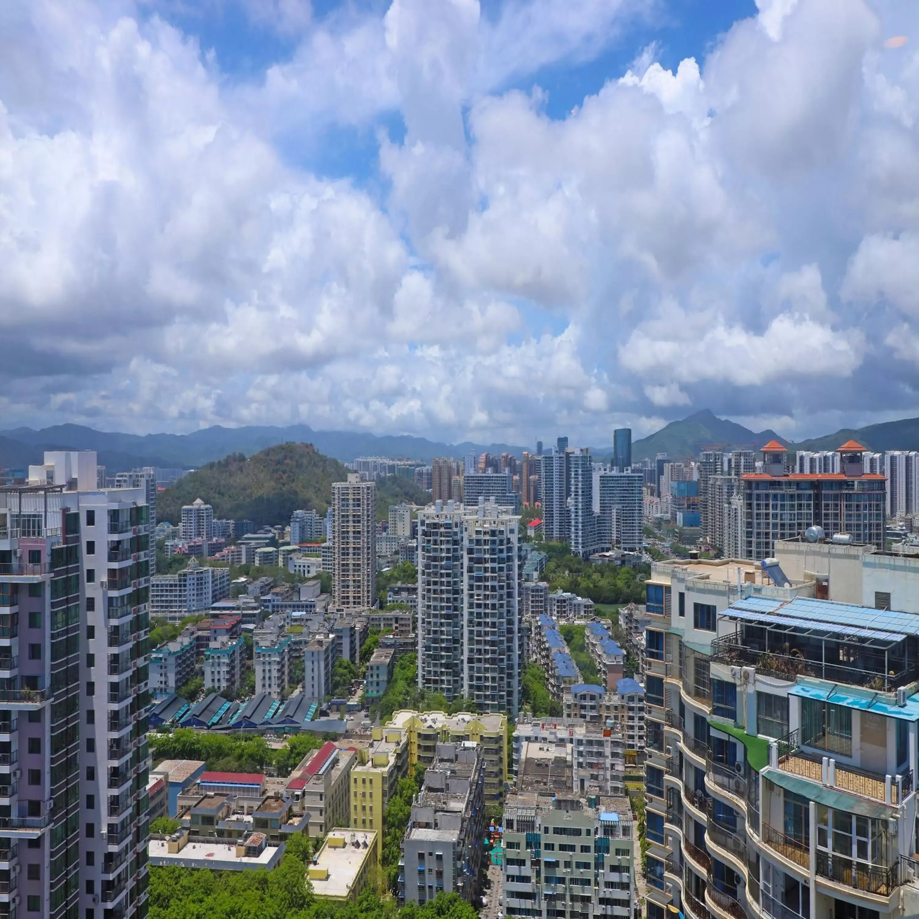 Guest room, 2 Double, City view in Four Points by Sheraton Hainan, Sanya Guest room, 2 Double, City view in Four Points by Sheraton Hainan, Sanya