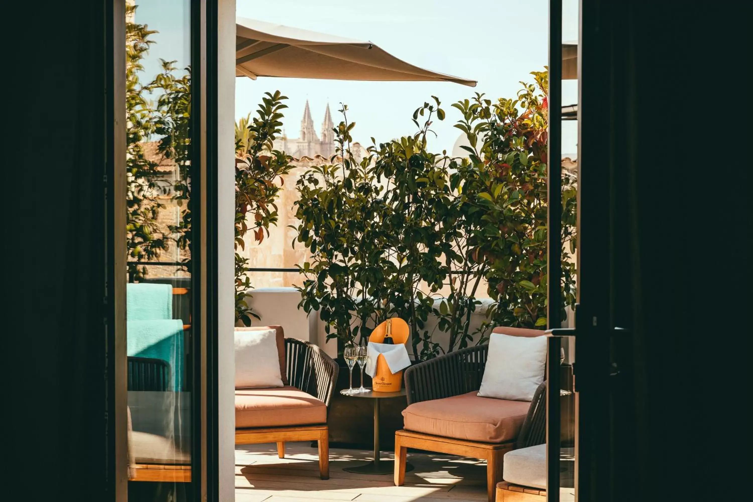 Balcony/Terrace in Sant Jaume Design Hotel