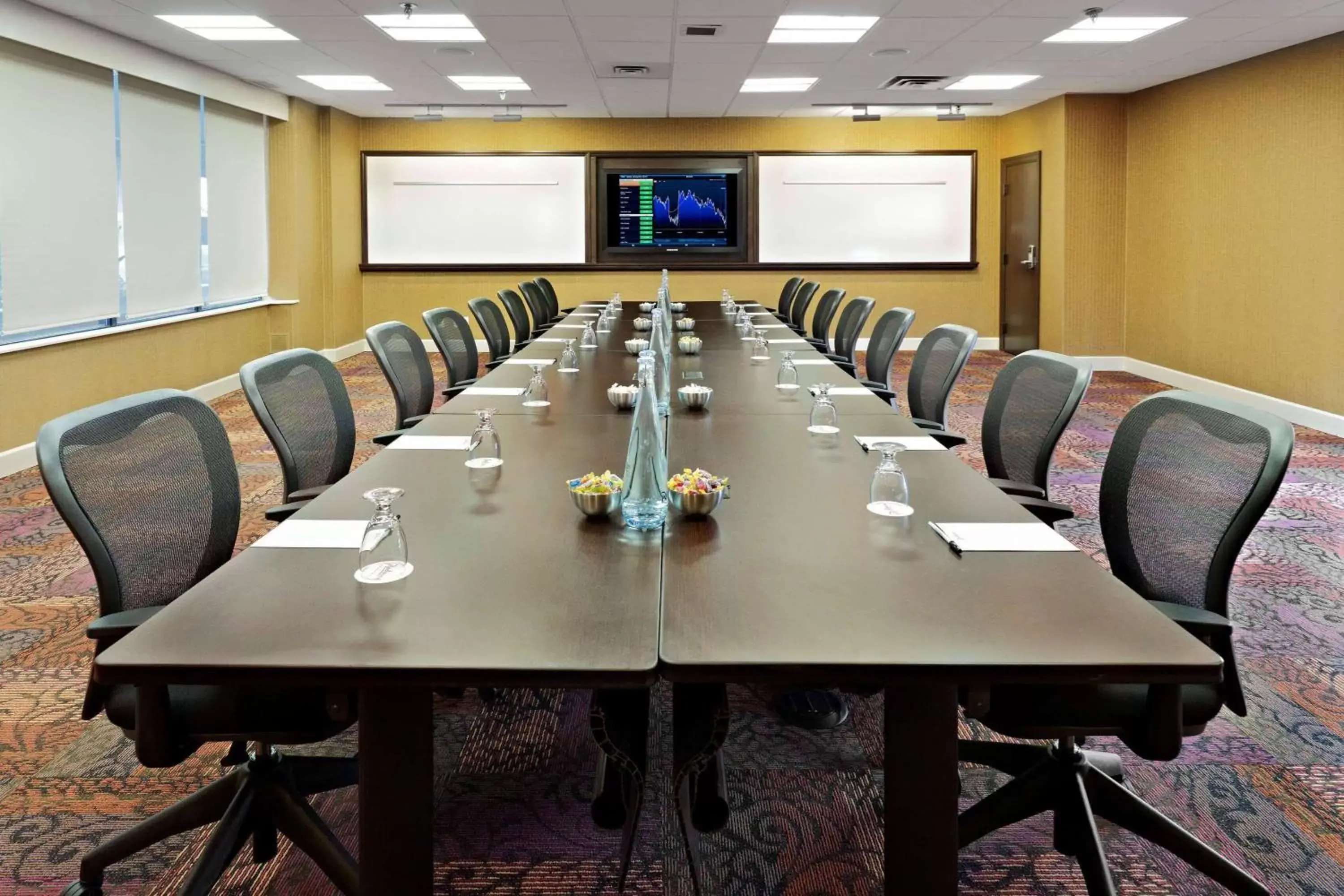 Meeting/conference room in Wyndham Edmonton Hotel and Conference Centre