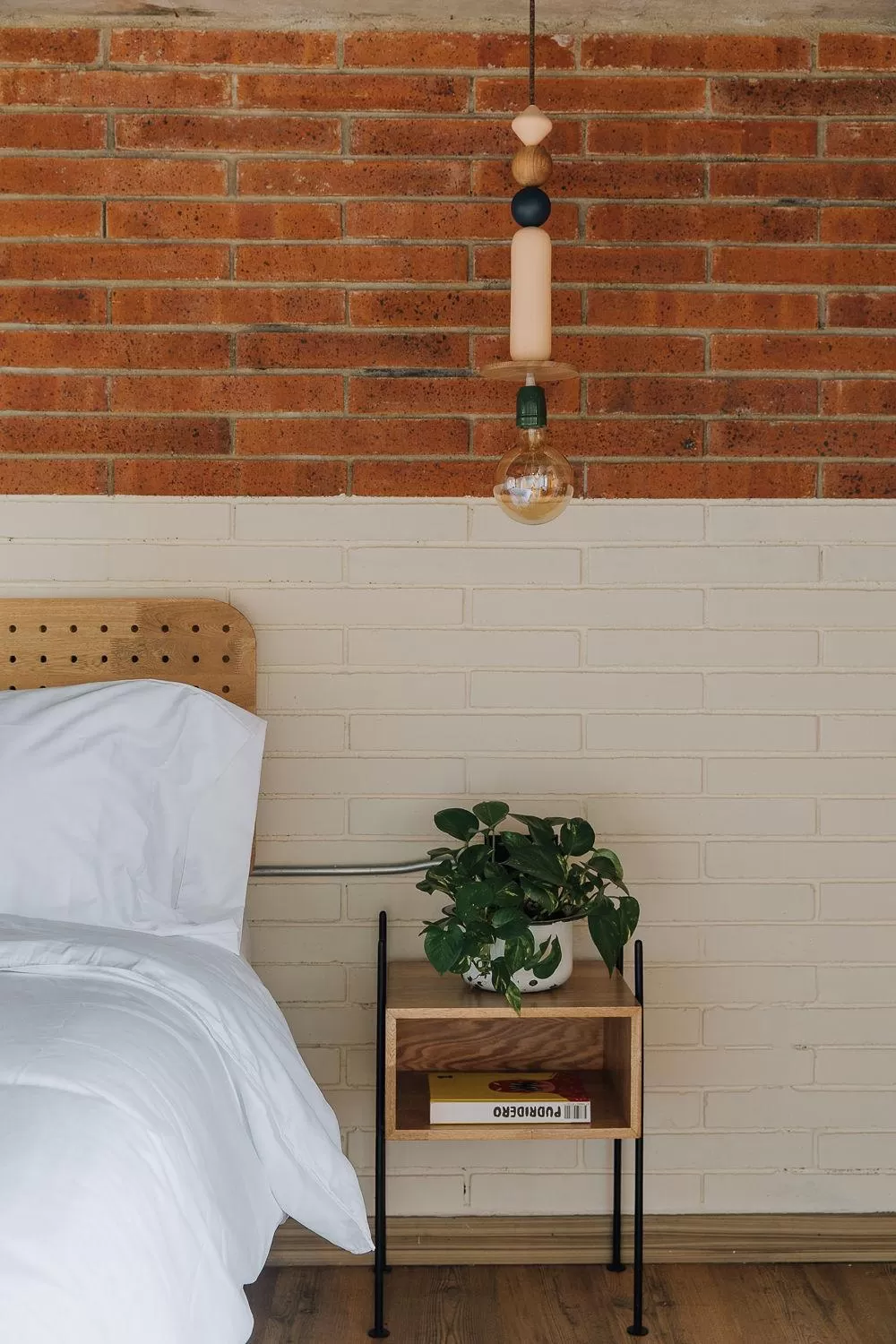 Decorative detail, Bed in The Somos Beats Hotel & Rooftop