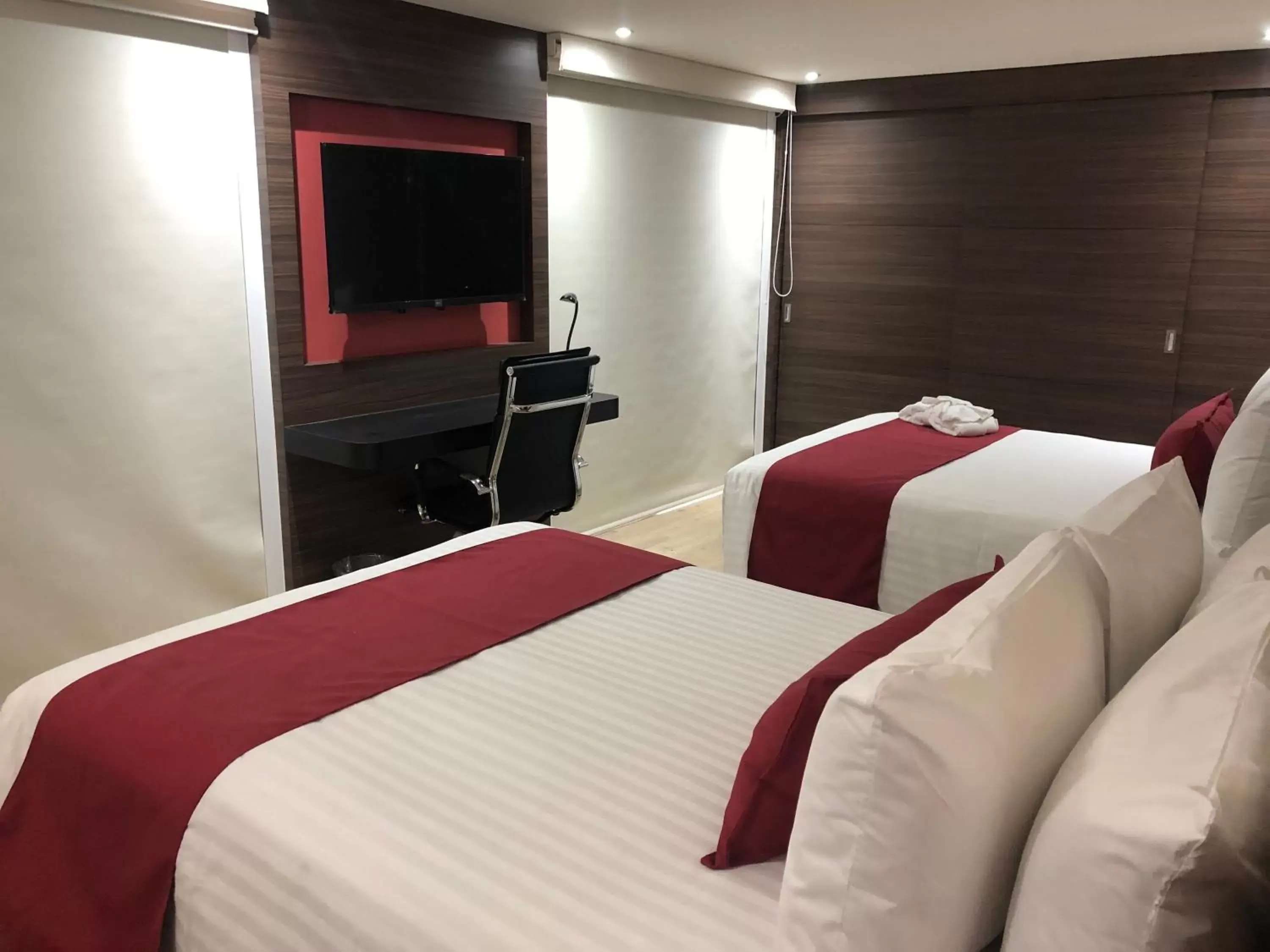 Bed in MC Suites Mexico City