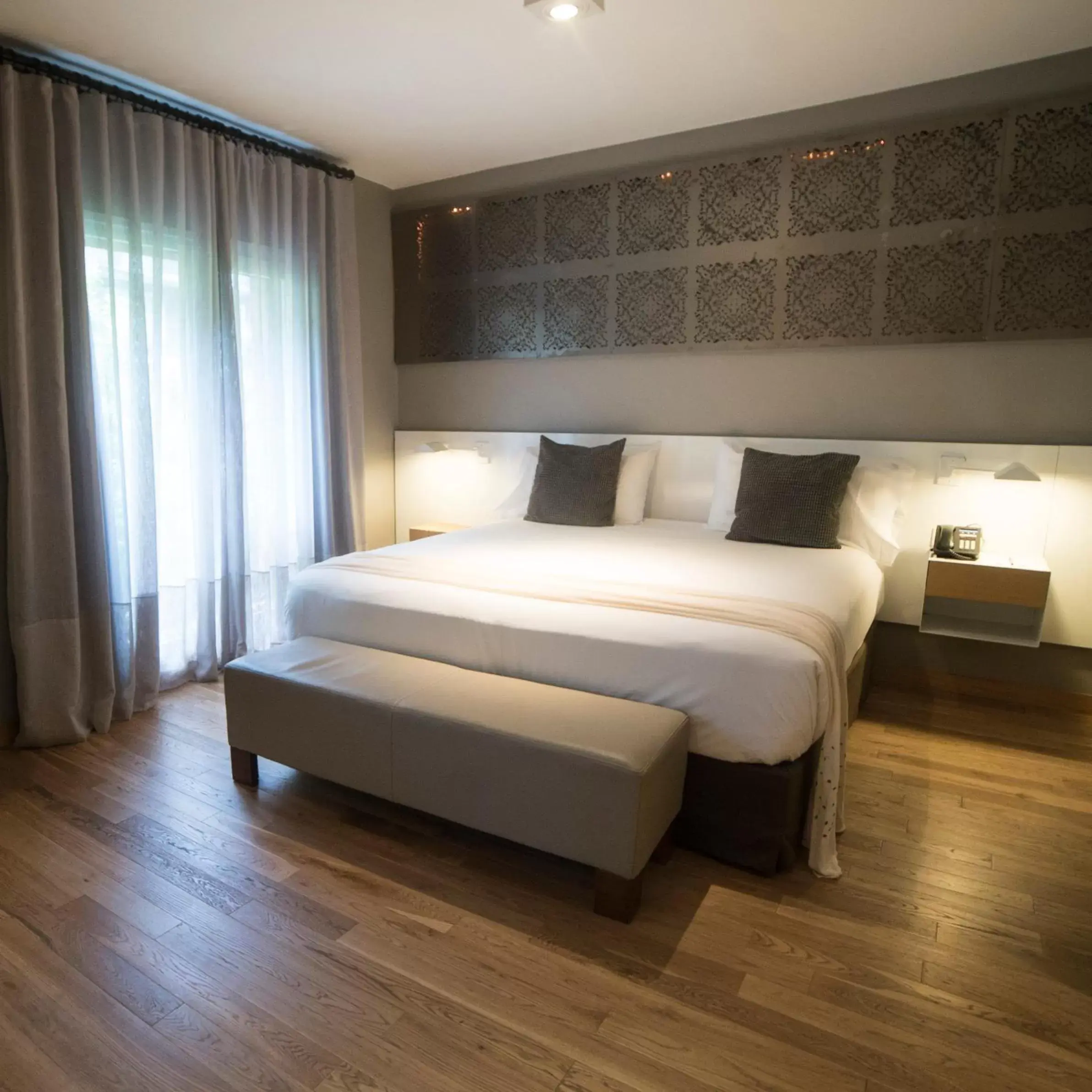 Bedroom, Bed in Hotel Arenales