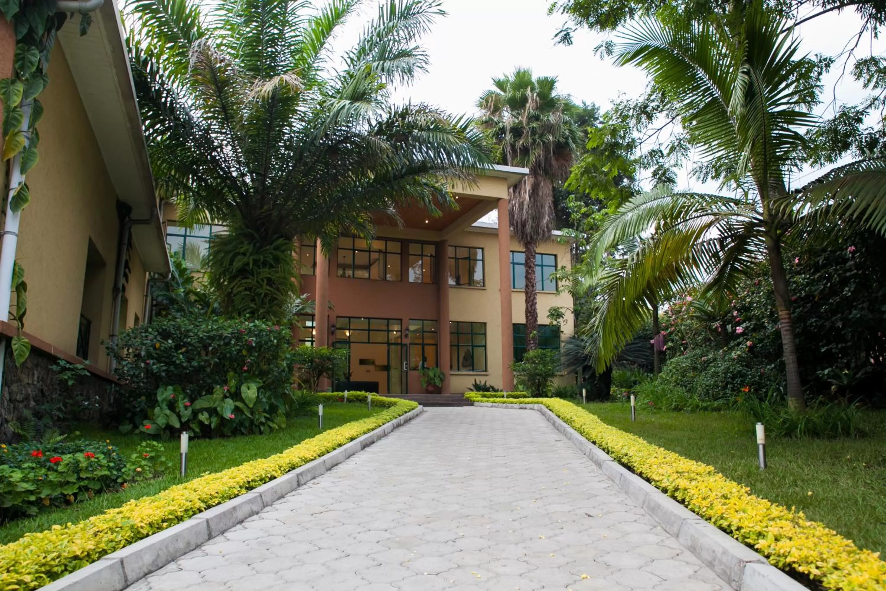 Facade/entrance, Property Building in Gorillas Lake Kivu Hotel