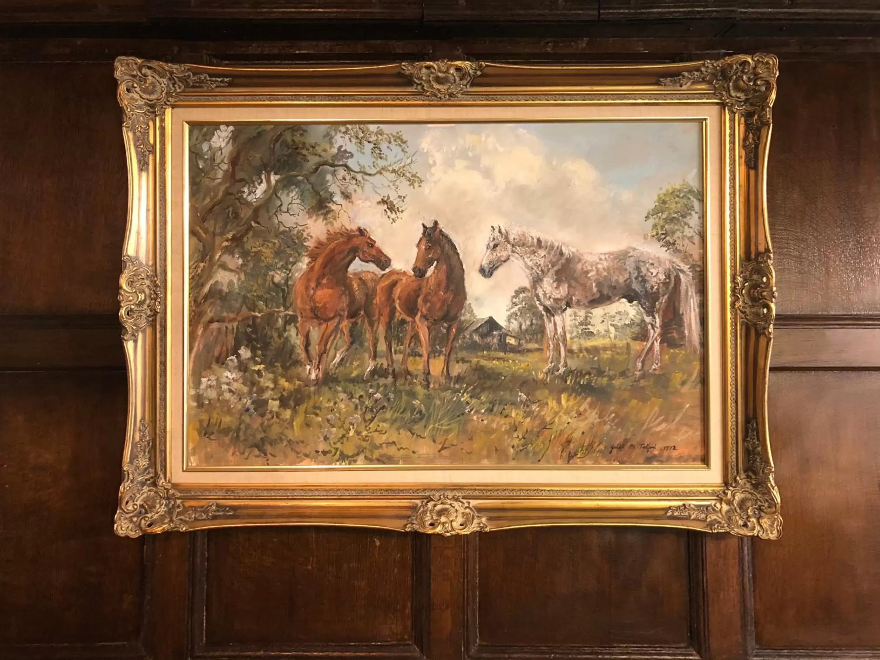 Lobby or reception in String Of Horses