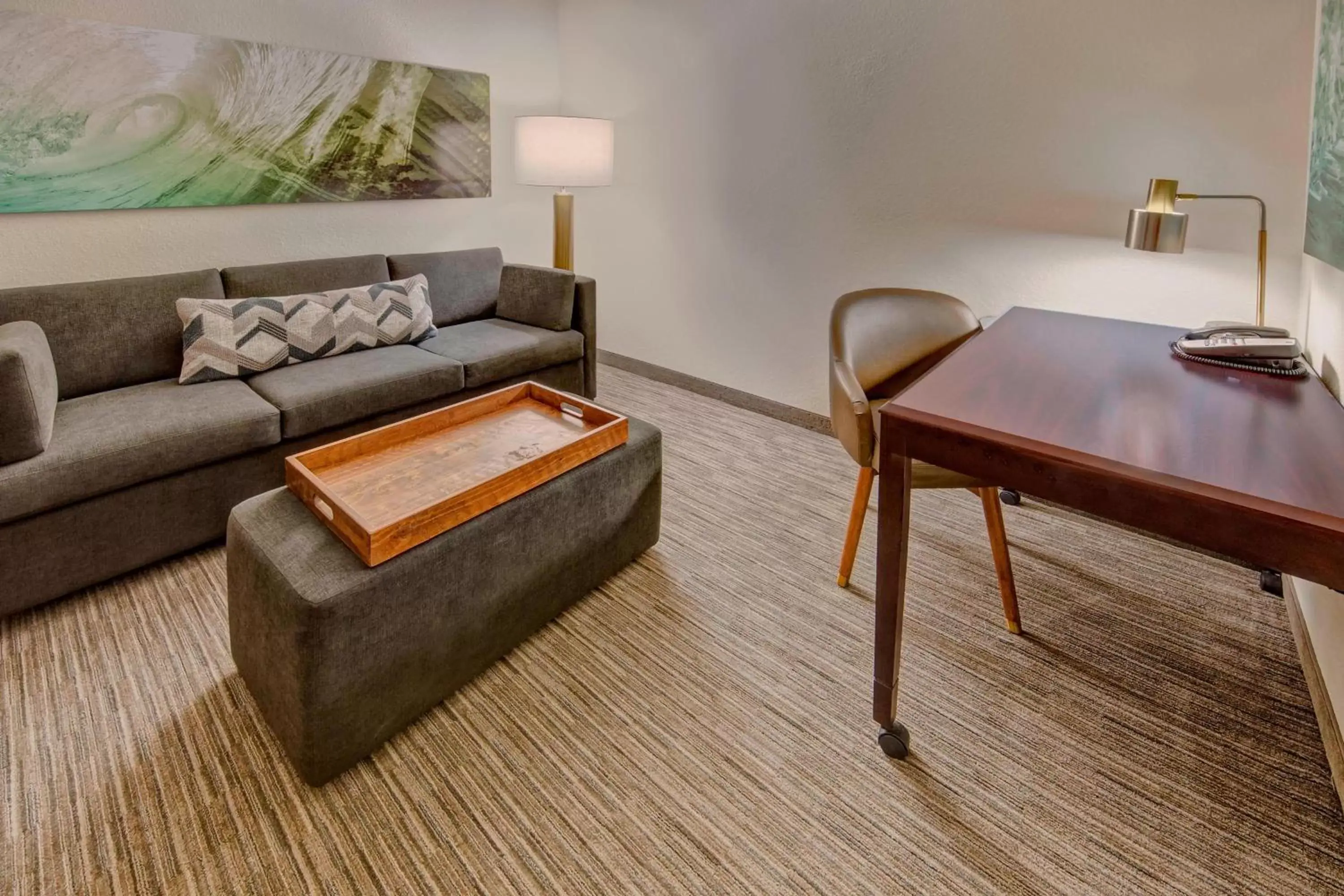 Living room, Seating Area in SpringHill Suites by Marriott Naples