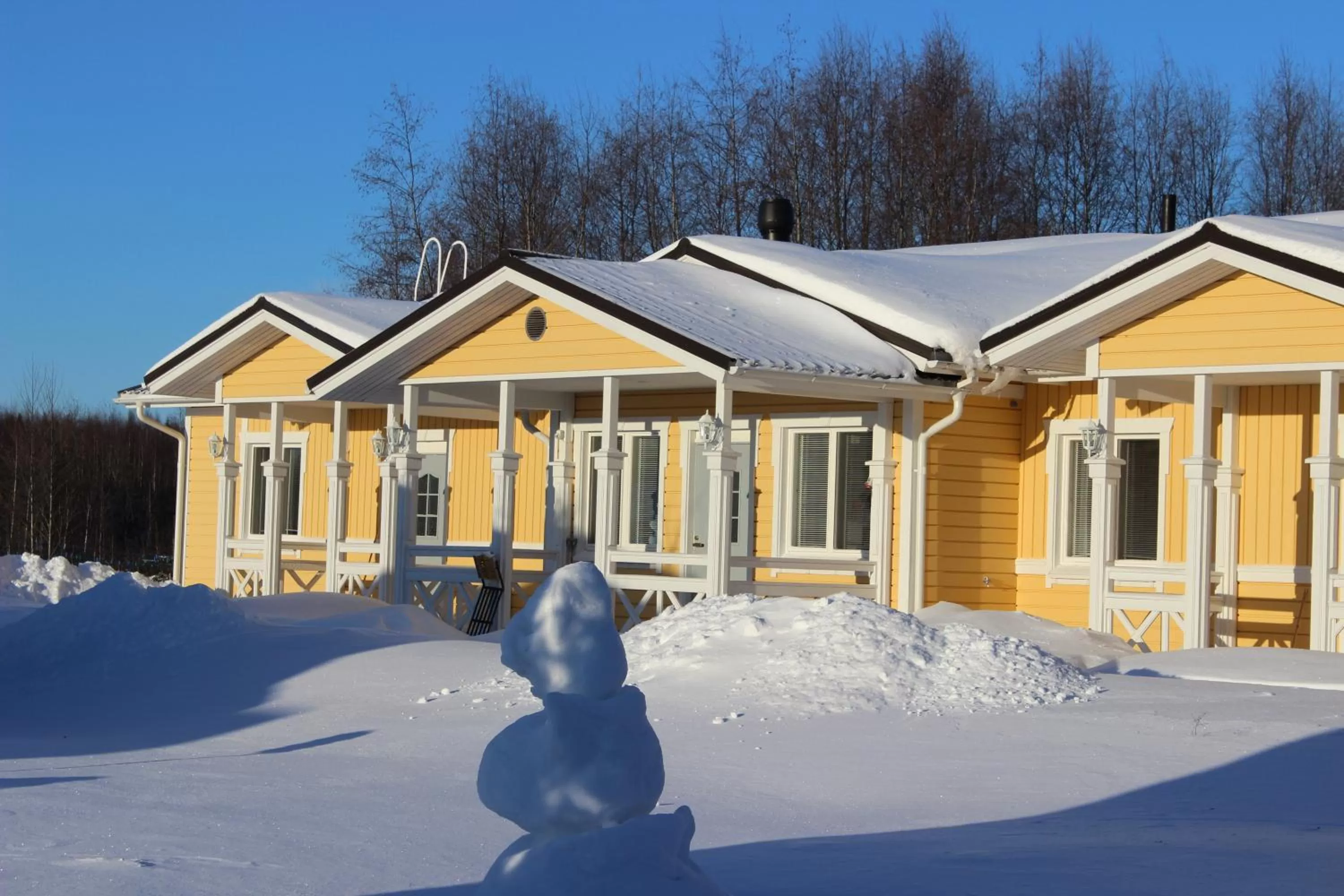 Winter in B&B Lomamokkila