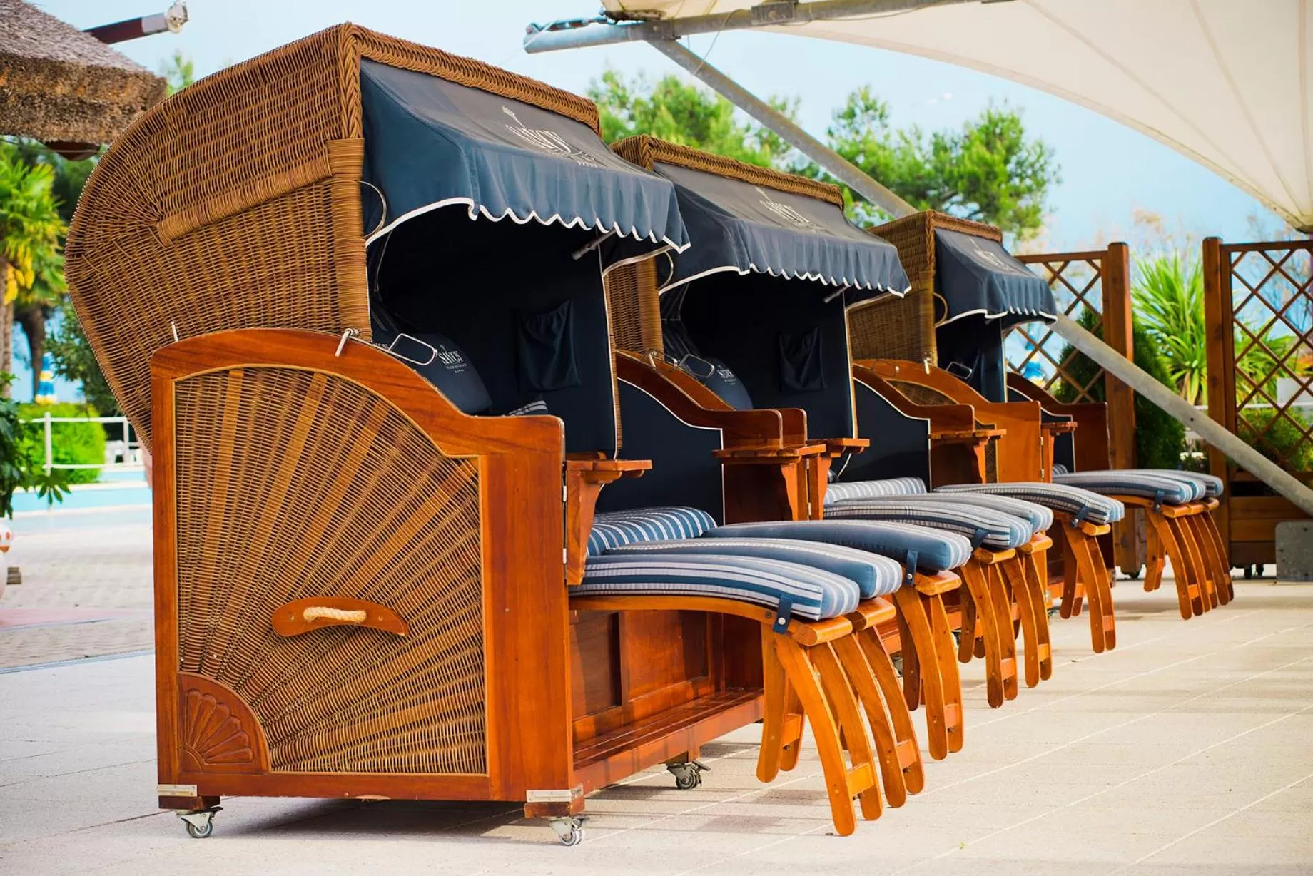 Patio in Savoy Beach Hotel & Thermal Spa