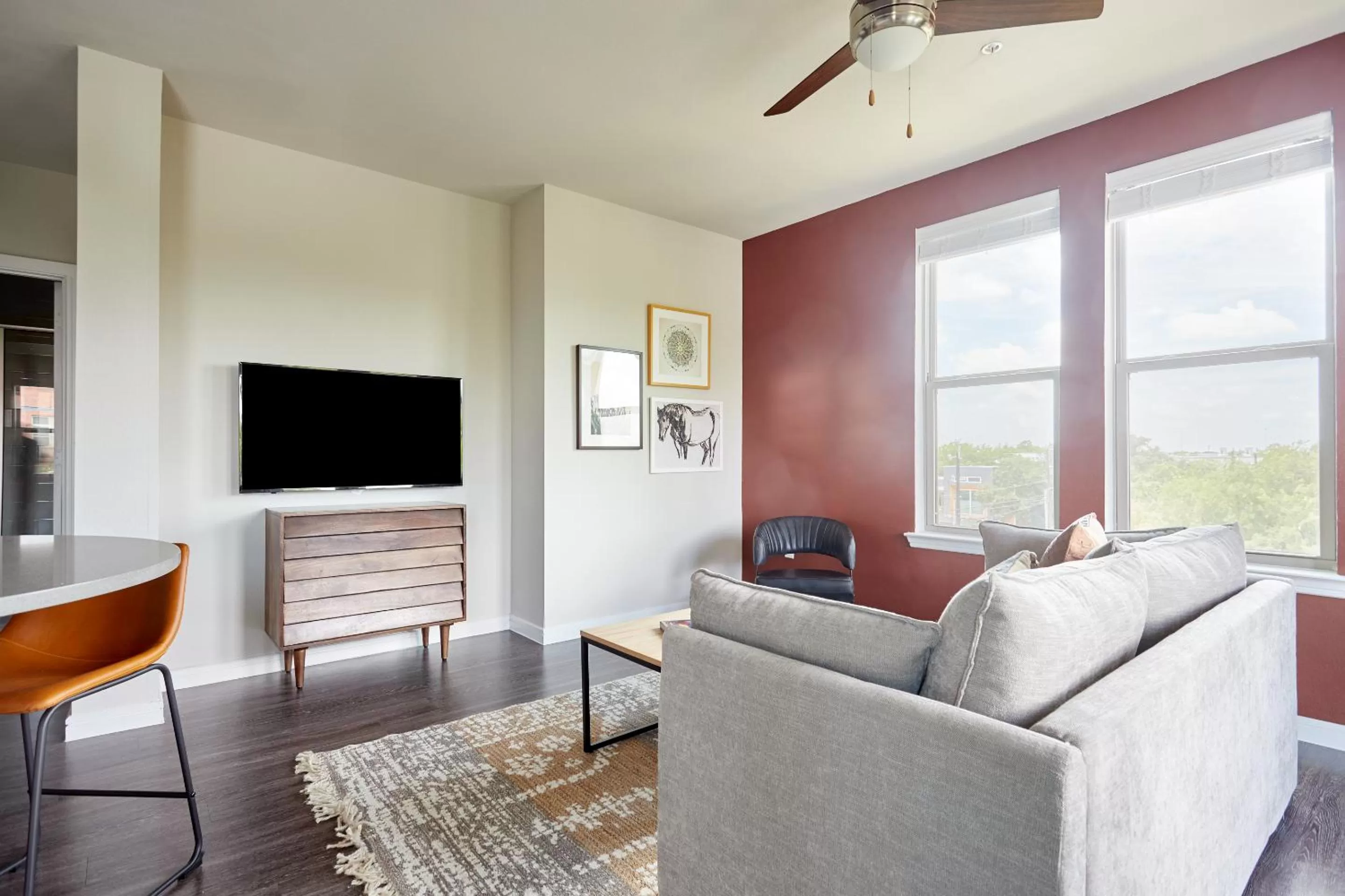 Seating Area in Sonder at Southtown