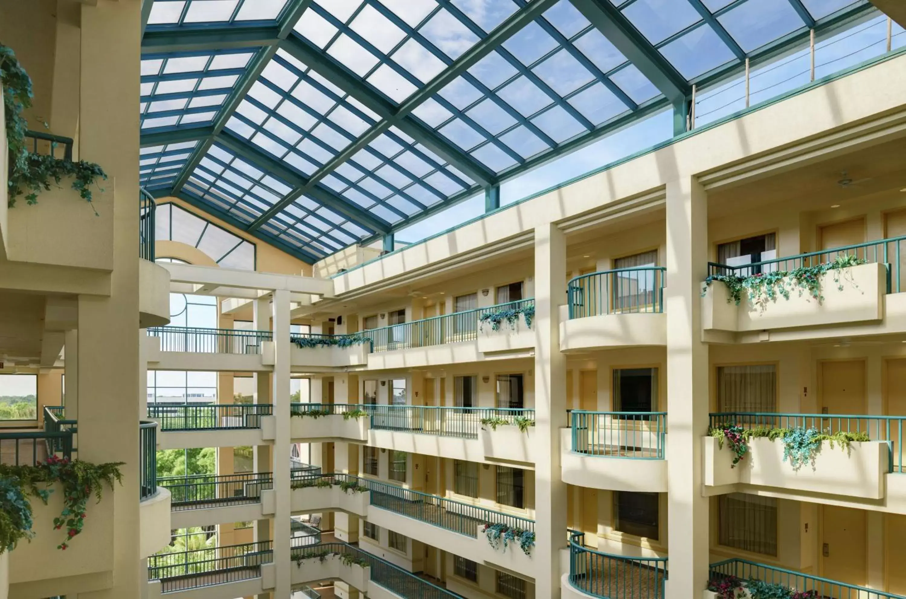 Lobby or reception in Hilton Boca Raton Suites