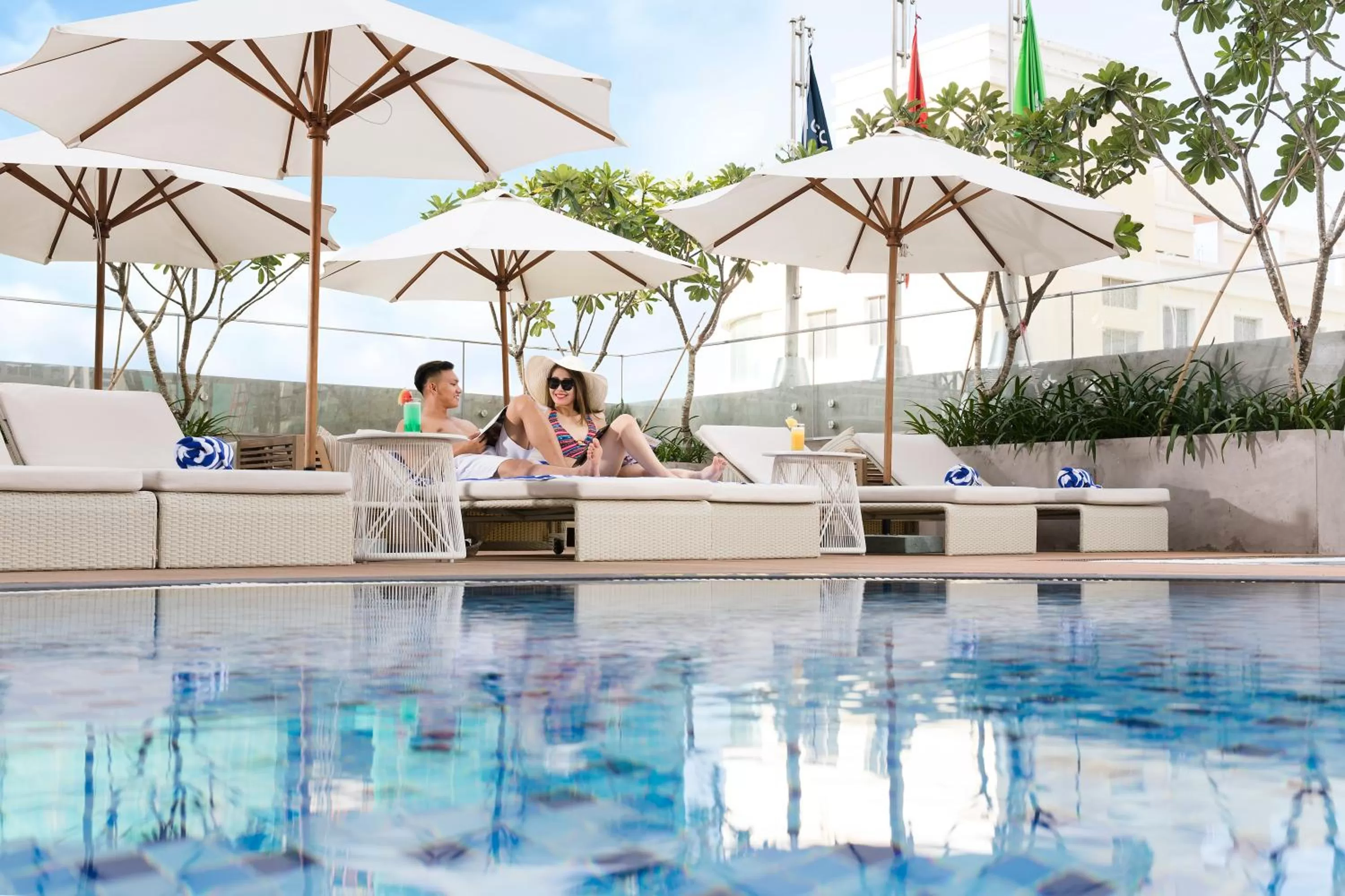 Swimming pool in ibis Styles Nha Trang