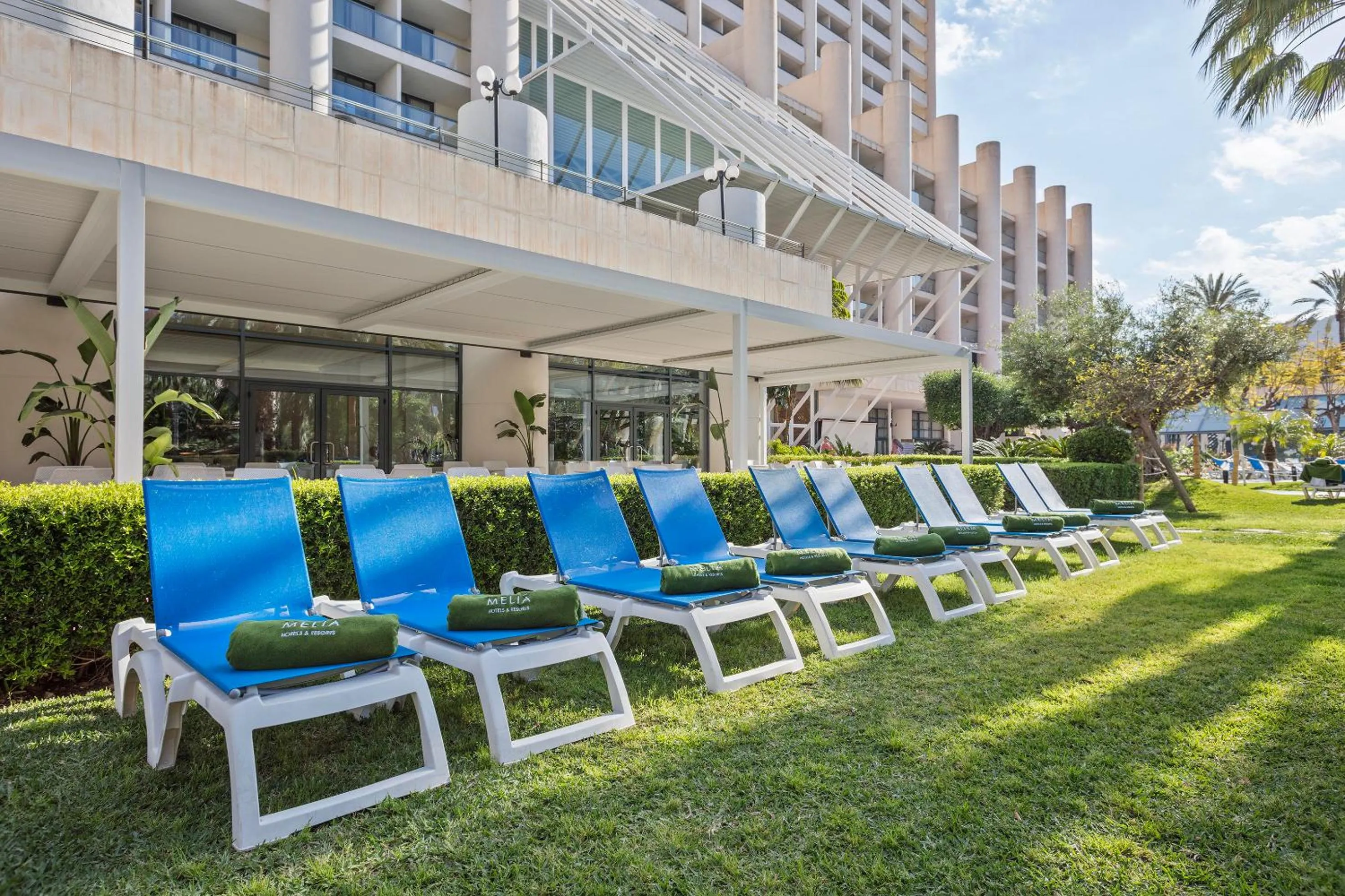 Garden in Melia Benidorm