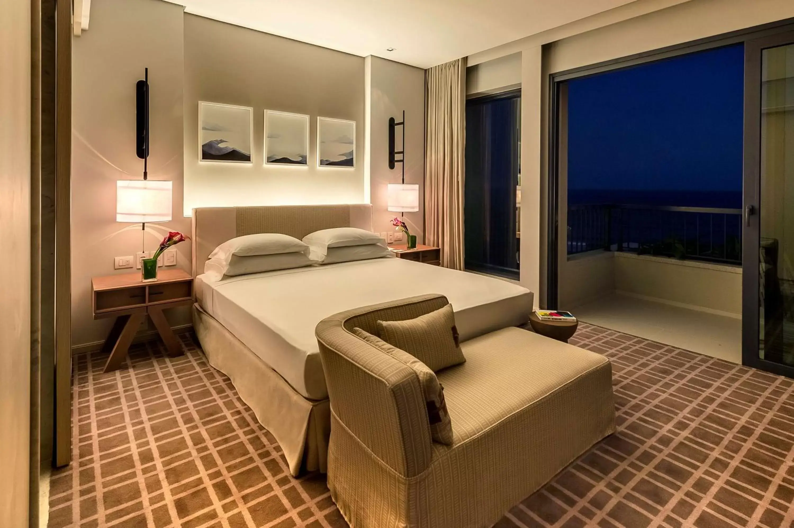 Bed in Grand Hyatt Rio de Janeiro