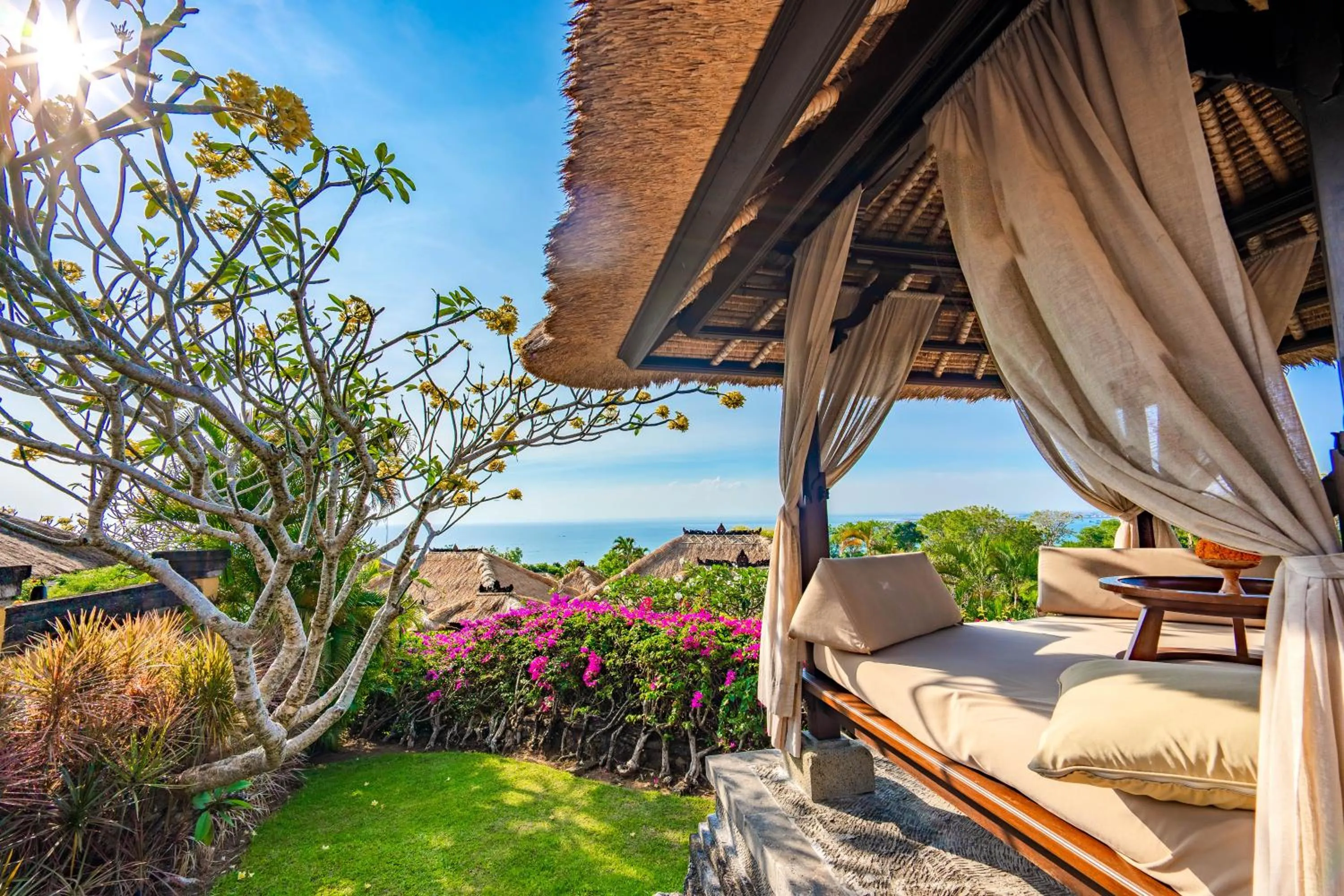 Seating area in AYANA Villas Bali
