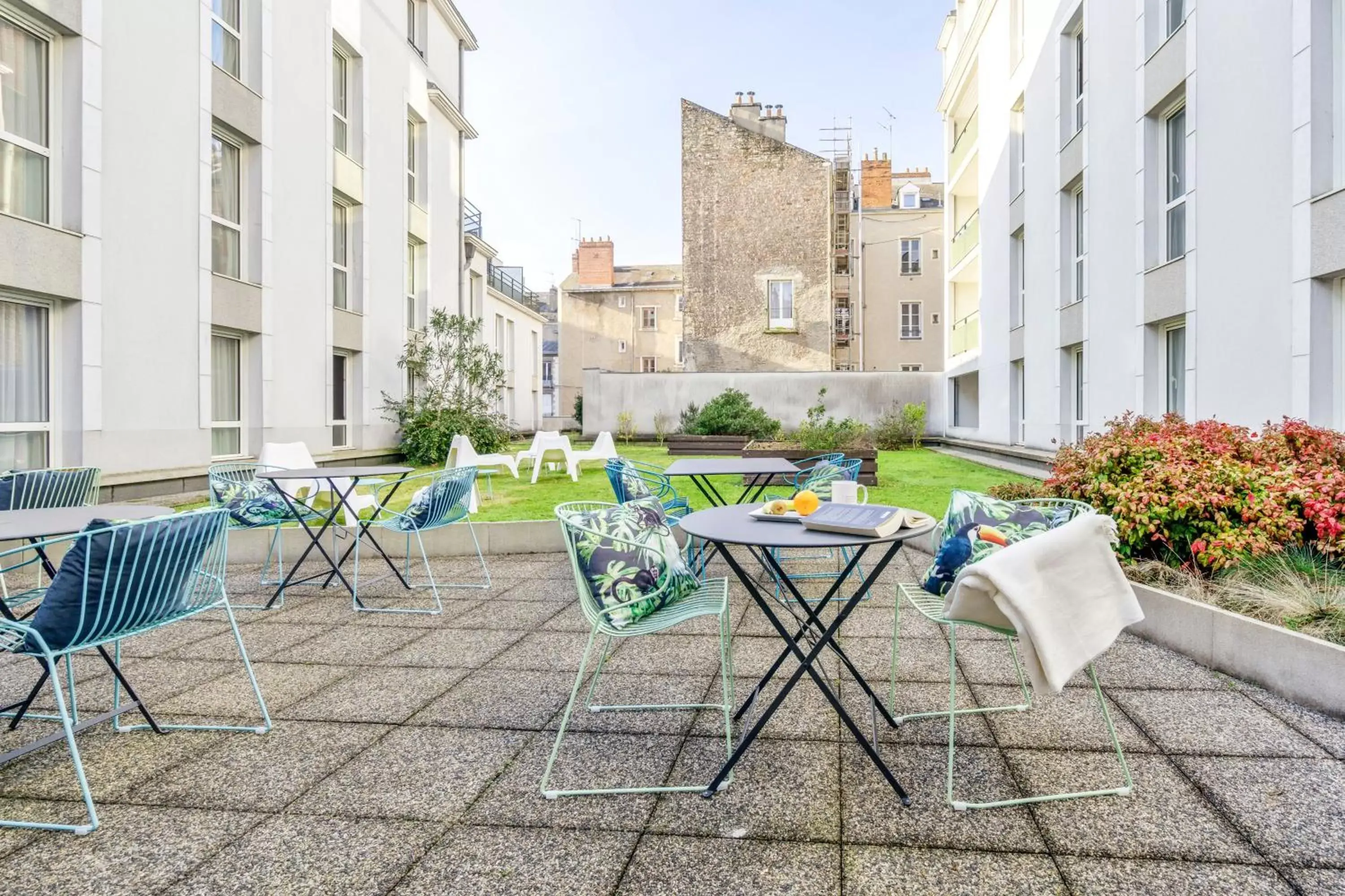 Patio in Appart'City Classic Nantes Quais de Loire