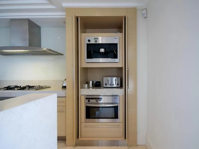 Kitchen or kitchenette in Amarna Luxury Beach Resort