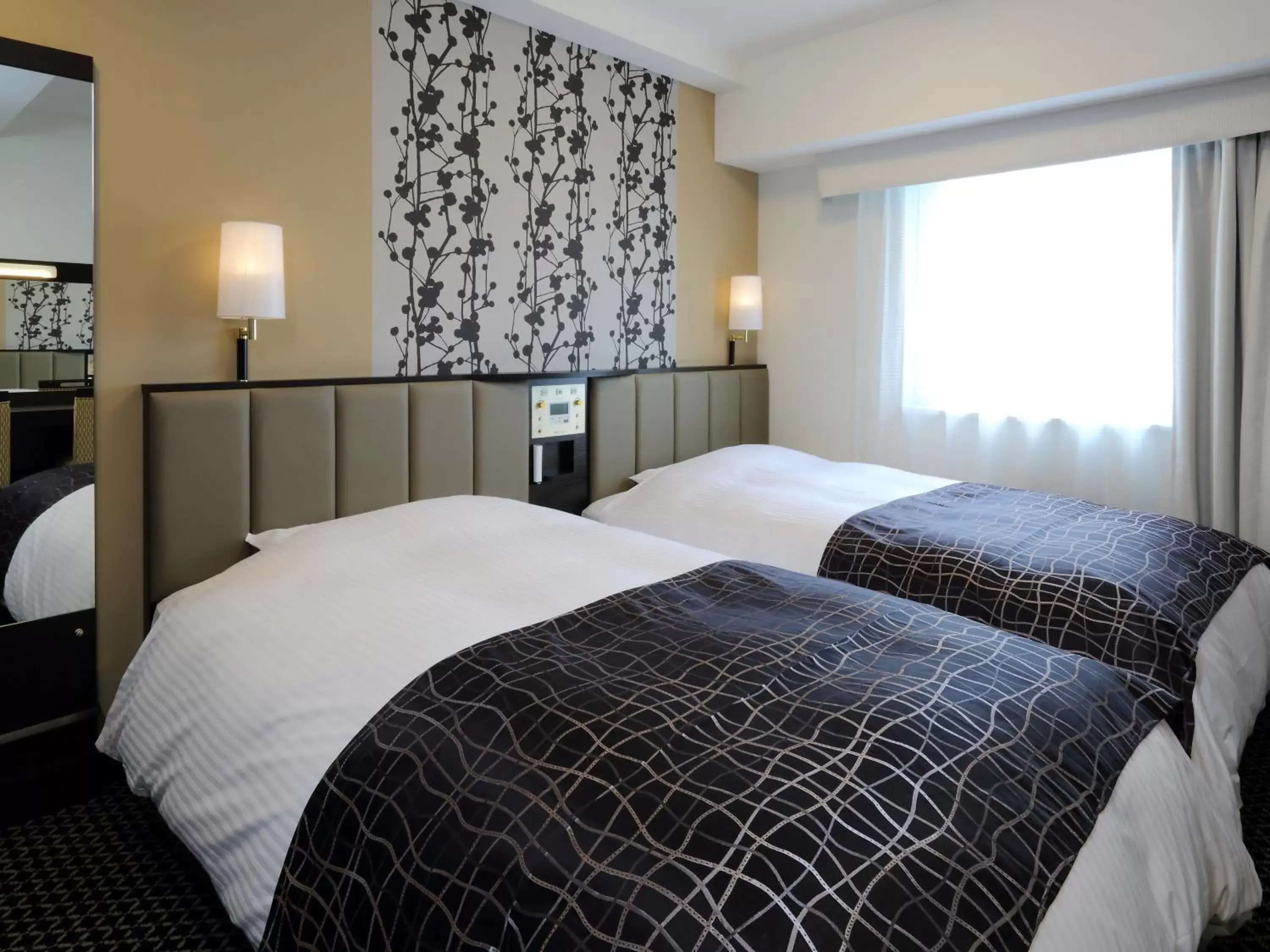 Photo of the whole room, Bed in APA Hotel Nagoya Sakae Kita Photo of the whole room, Bed in APA Hotel Nagoya Sakae Kita