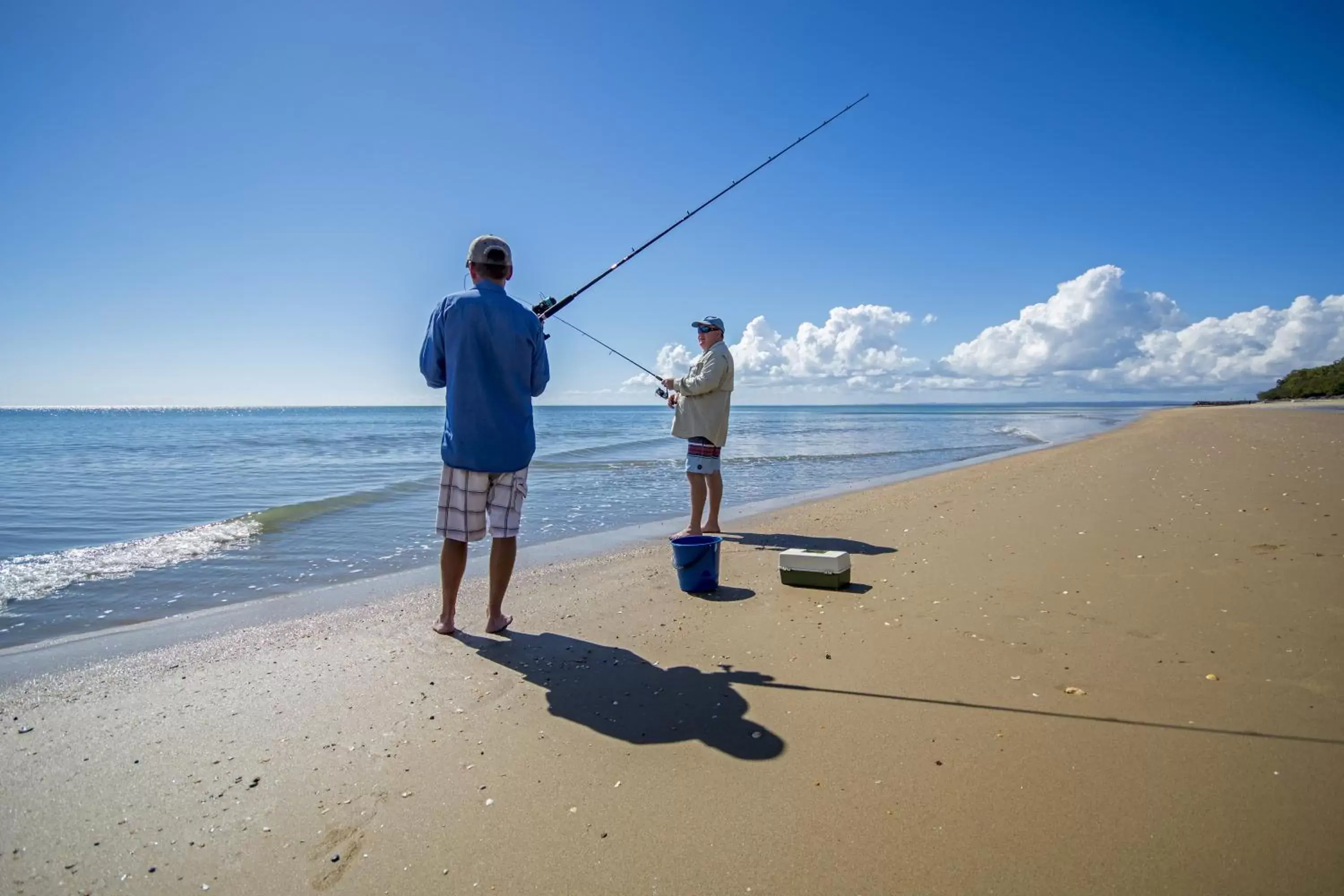 Fishing, Beach in The Beach Motel Hervey Bay