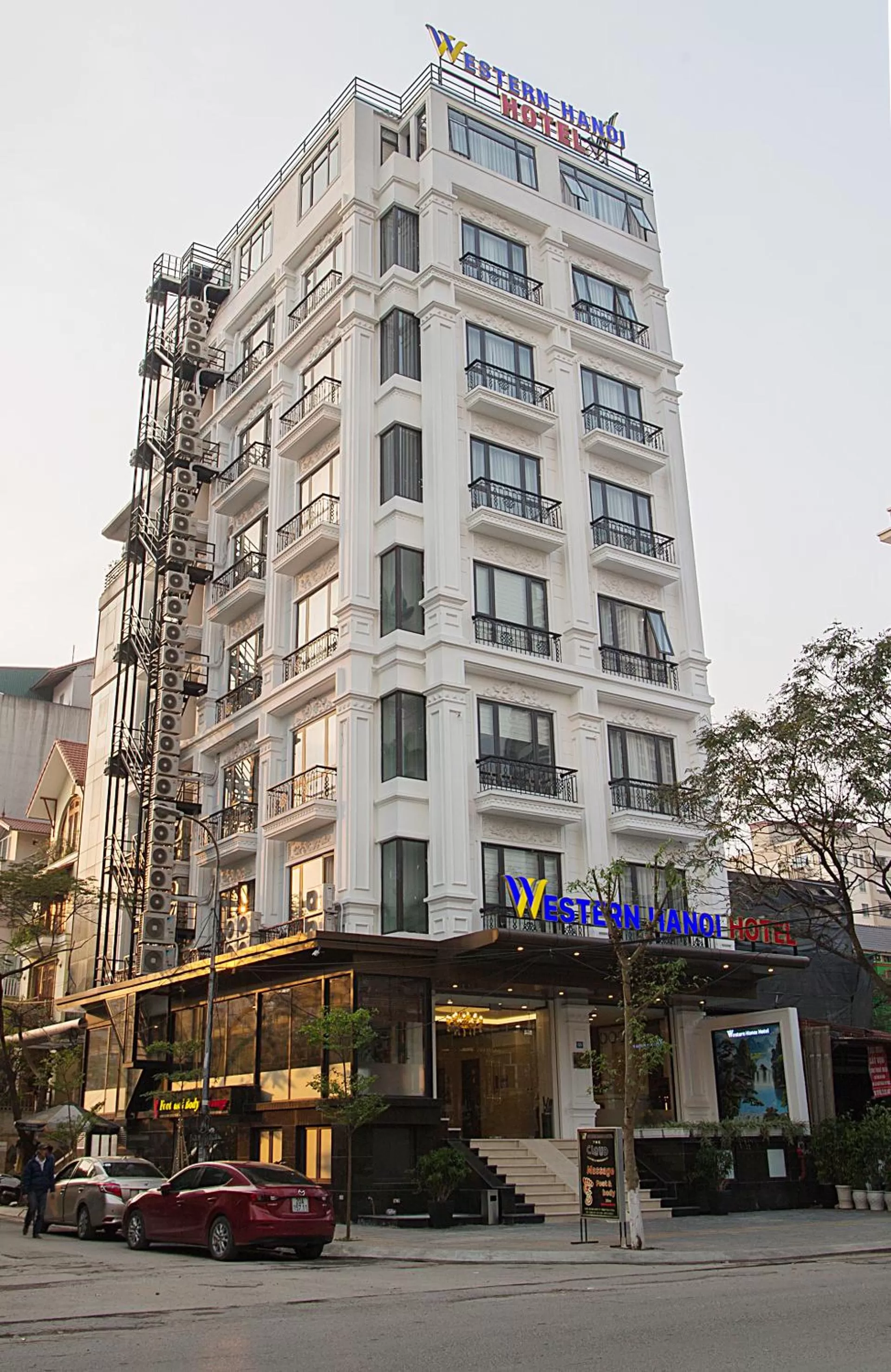 Property building in Western Hanoi Boutique Hotel